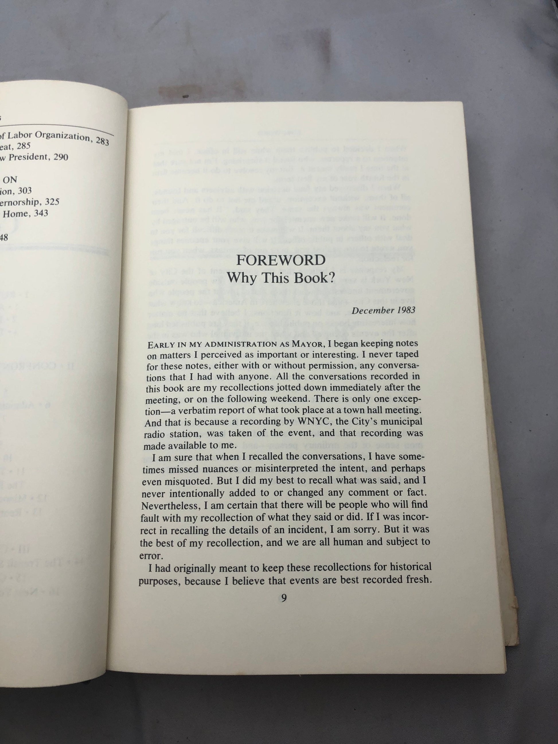 1984 'Mayor' by Edward Koch Paperback Edition, Political Memoir, NYC History Book, Mayor Biography, Urban Politics