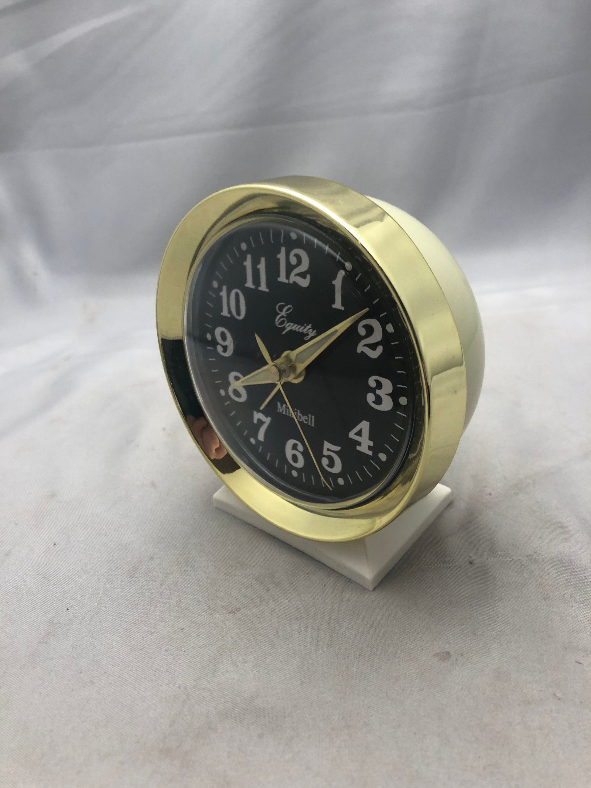 Vintage Equity Minibell Alarm Clock