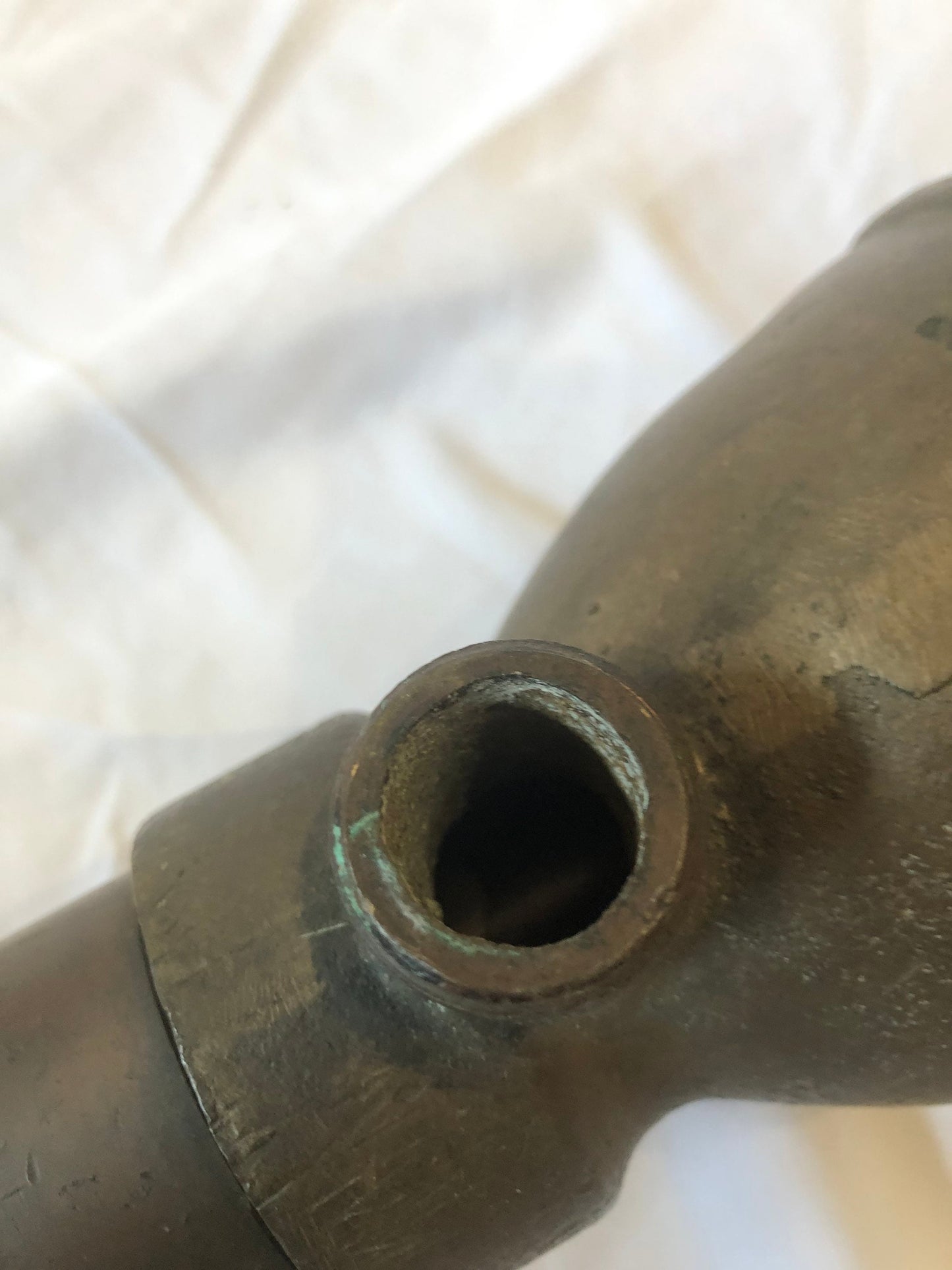 Vintage Brass A.D. Edwards and Company Water Pump