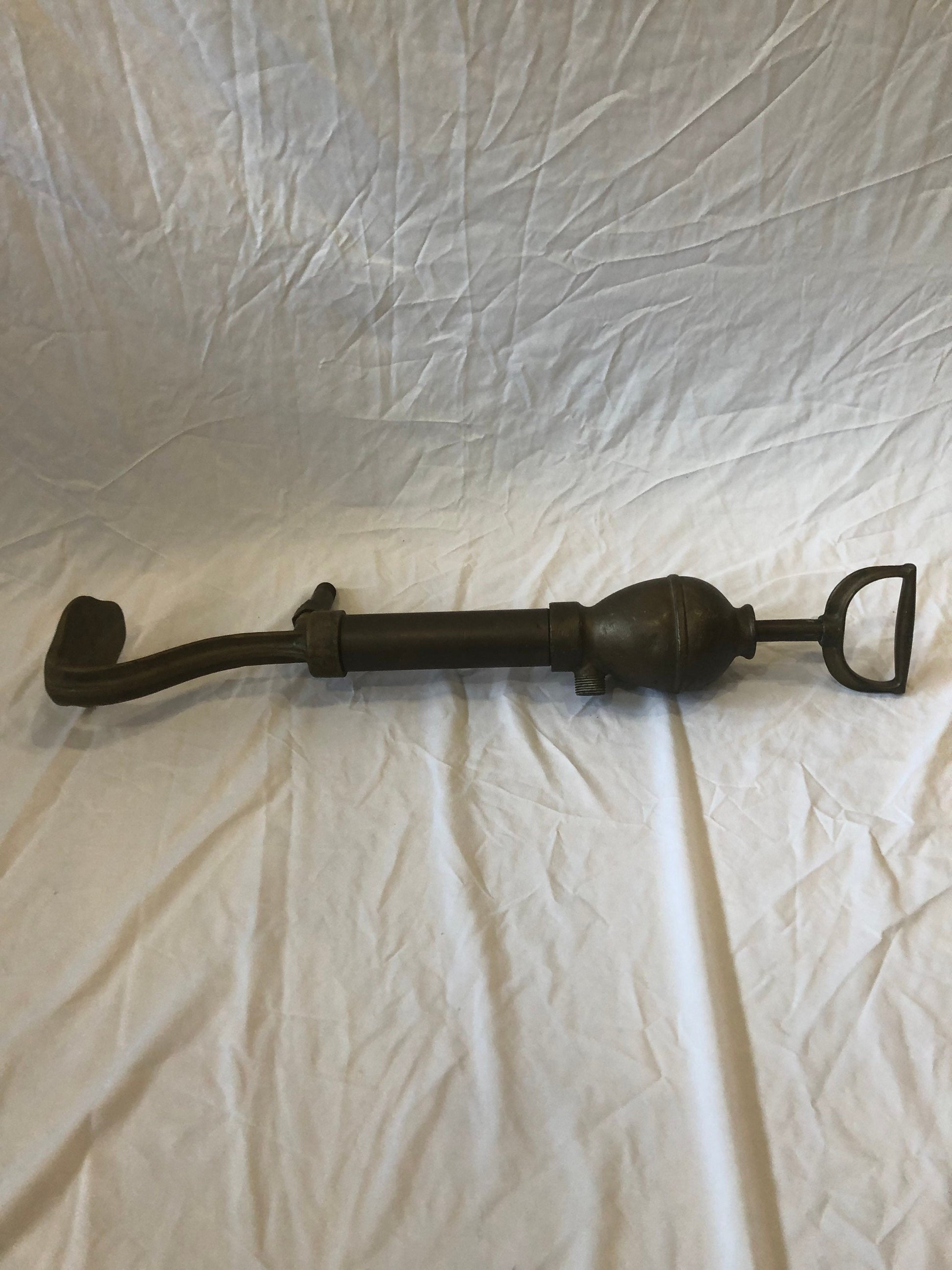Vintage Brass A.D. Edwards and Company Water Pump