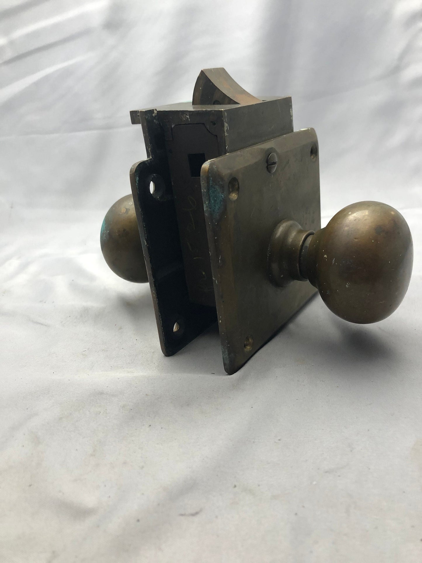 Antique Copper Door Knob Mechanism