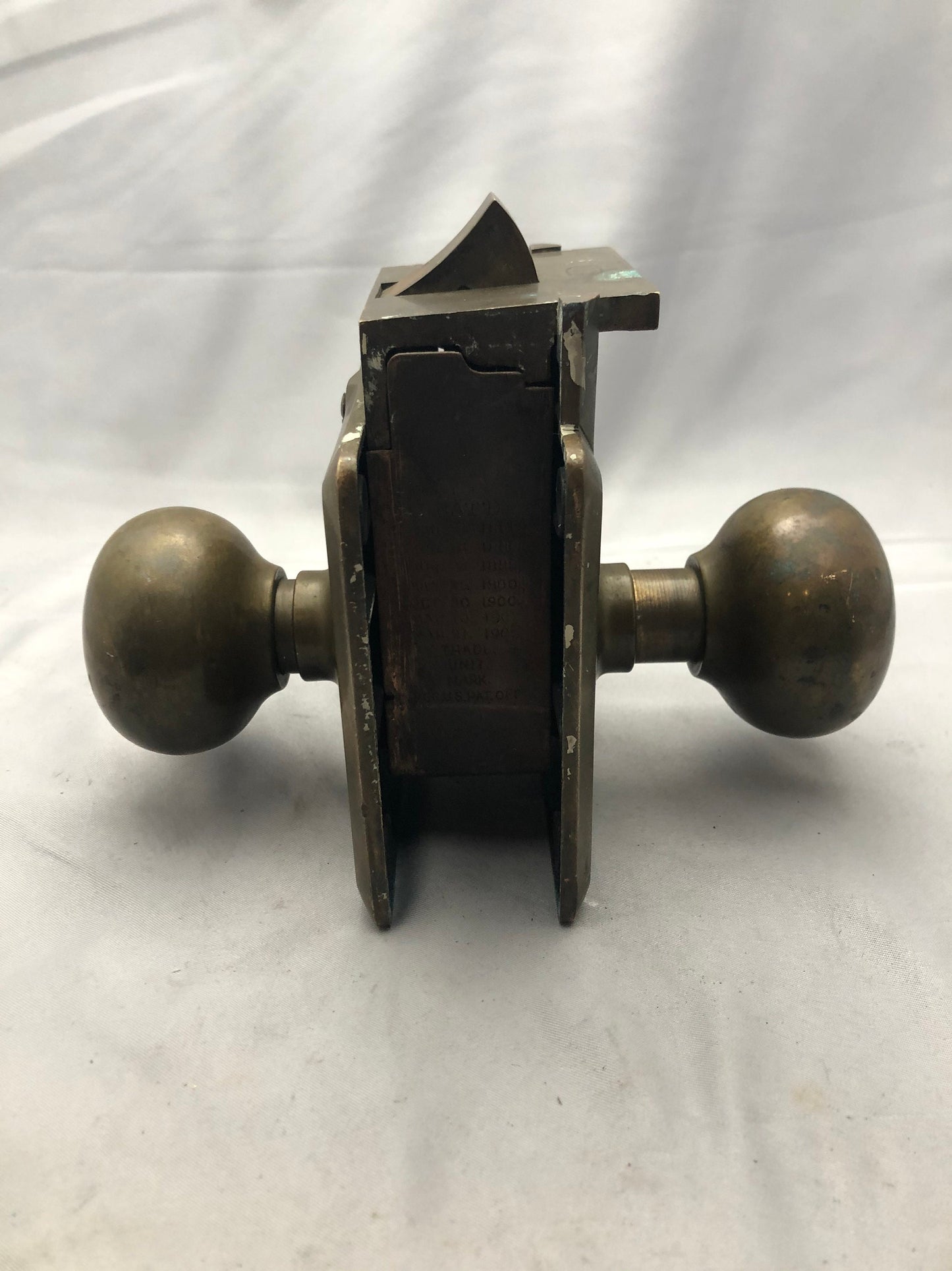 Antique Copper Door Knob Mechanism