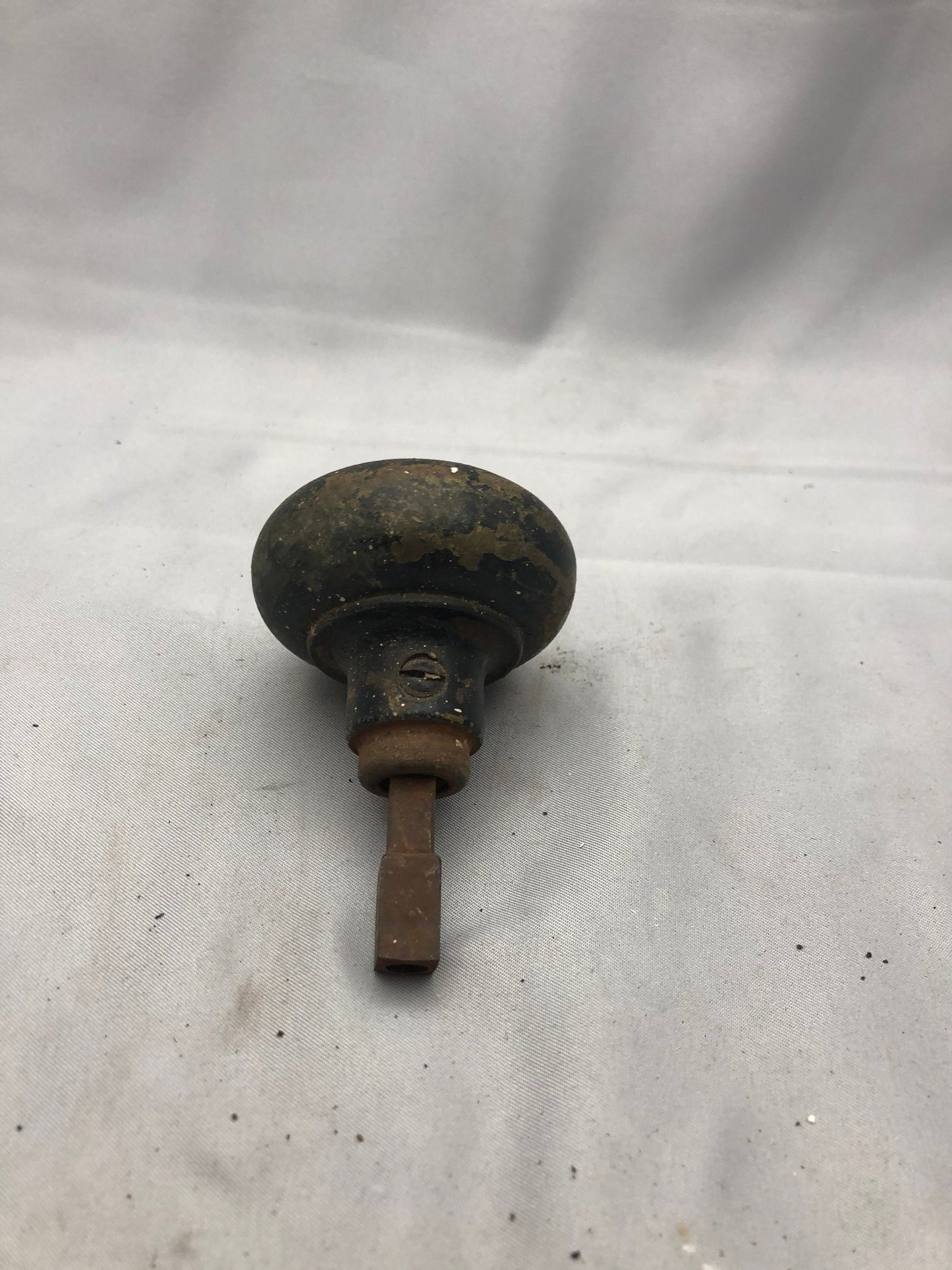 Antique Round Brass Door Knobs