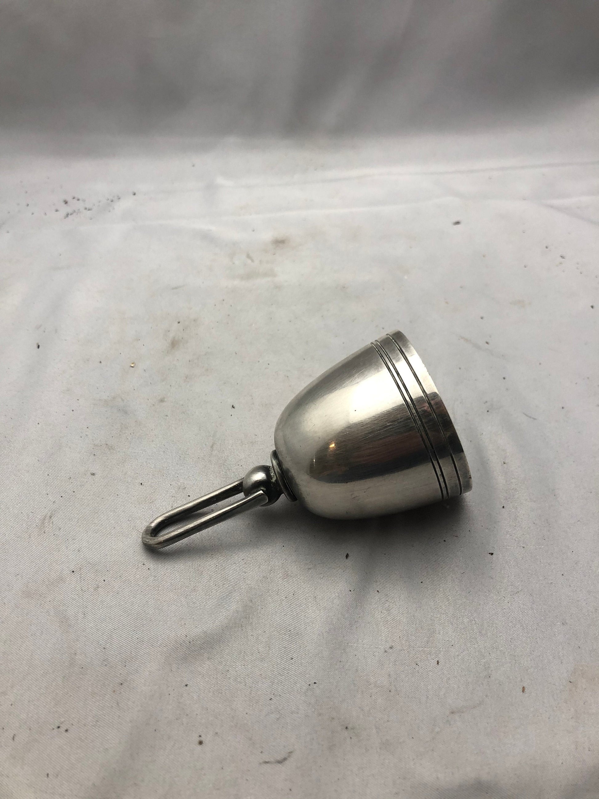 Antique Silver Hand Bell