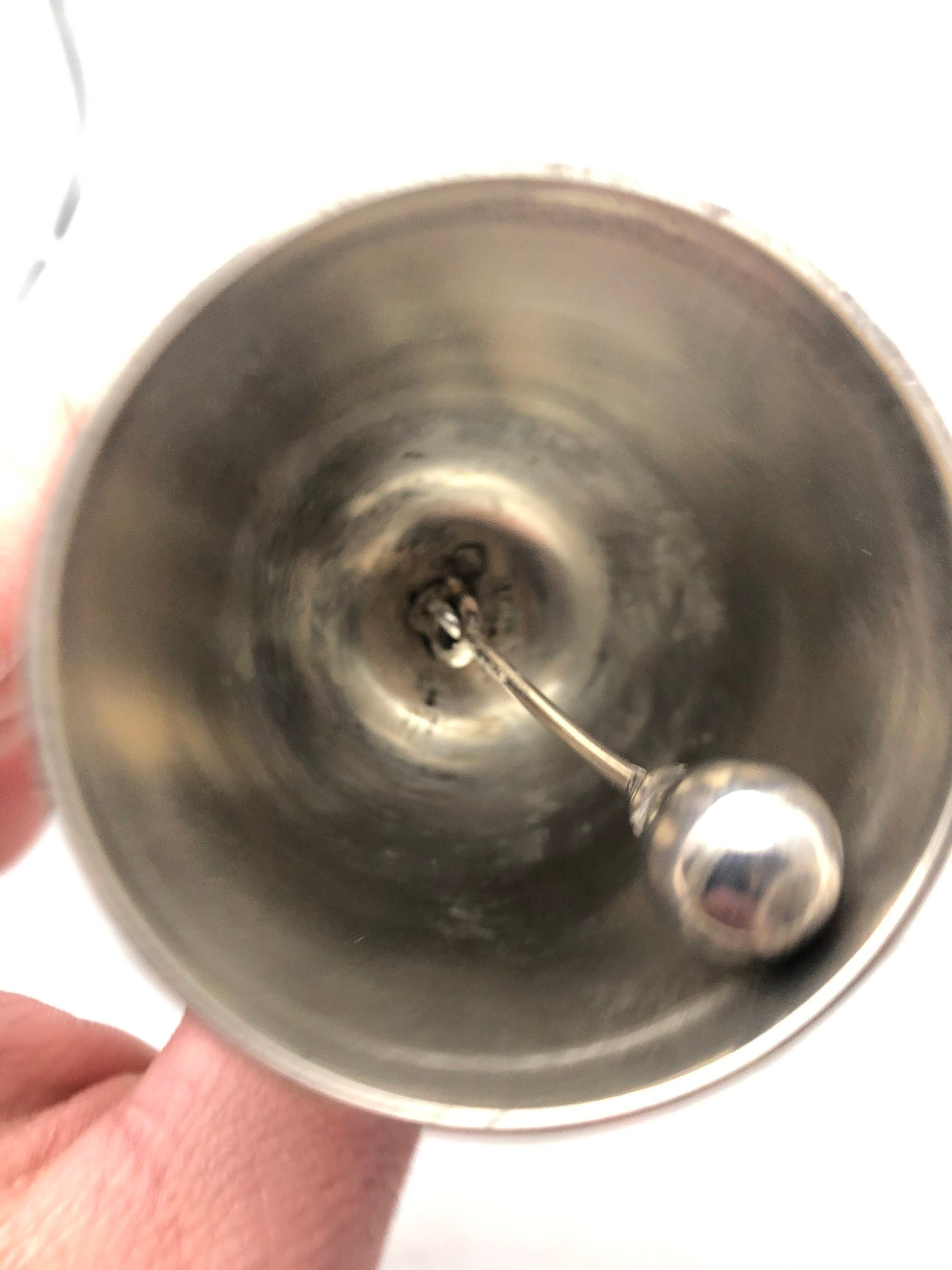 Antique Silver Hand Bell