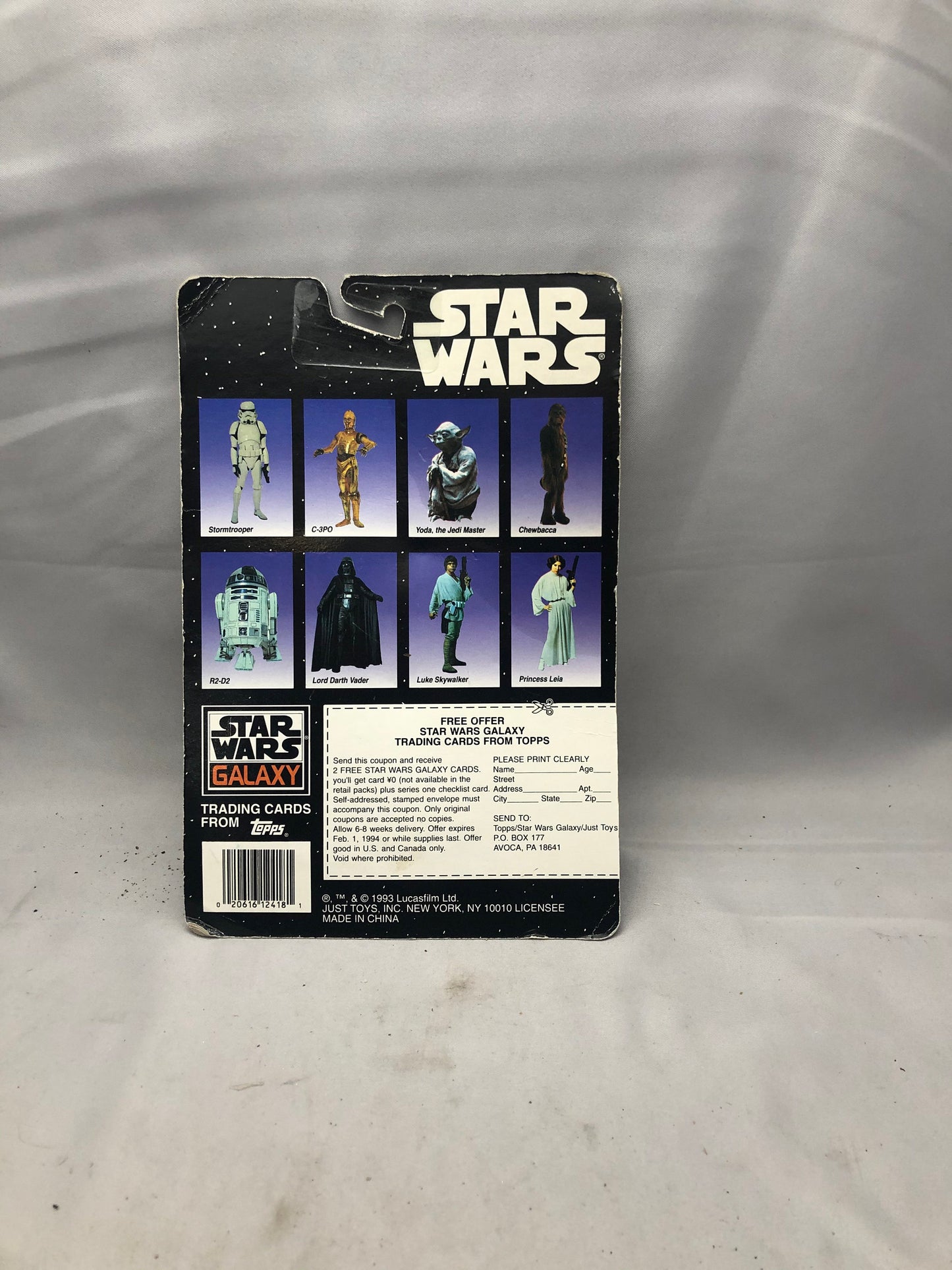 Vintage Unopened Star Wars Bend Ems Princess Leia