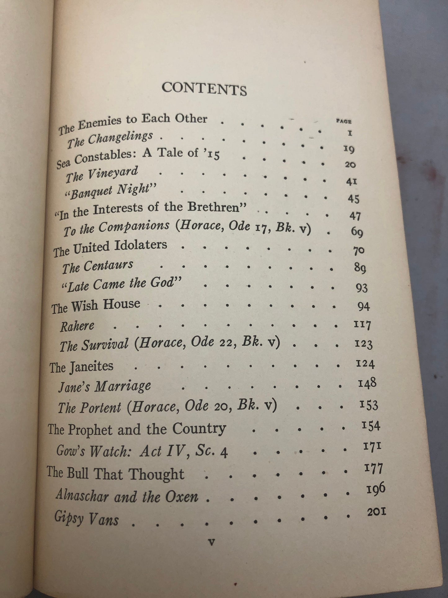 1926 'Debits and Credits' by Rudyard Kipling First Edition