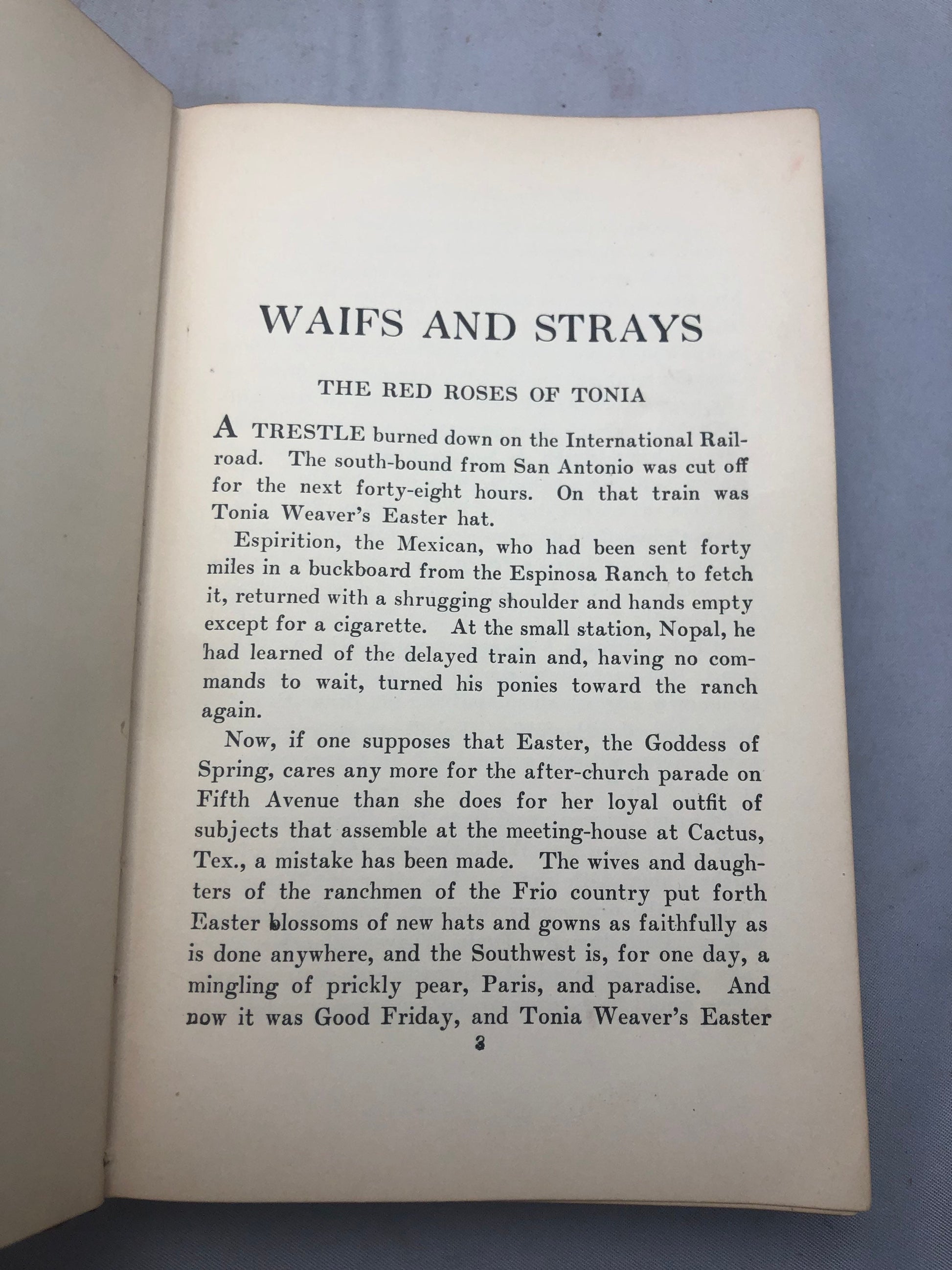 1928 'Waifs and Strays' by O. Henry