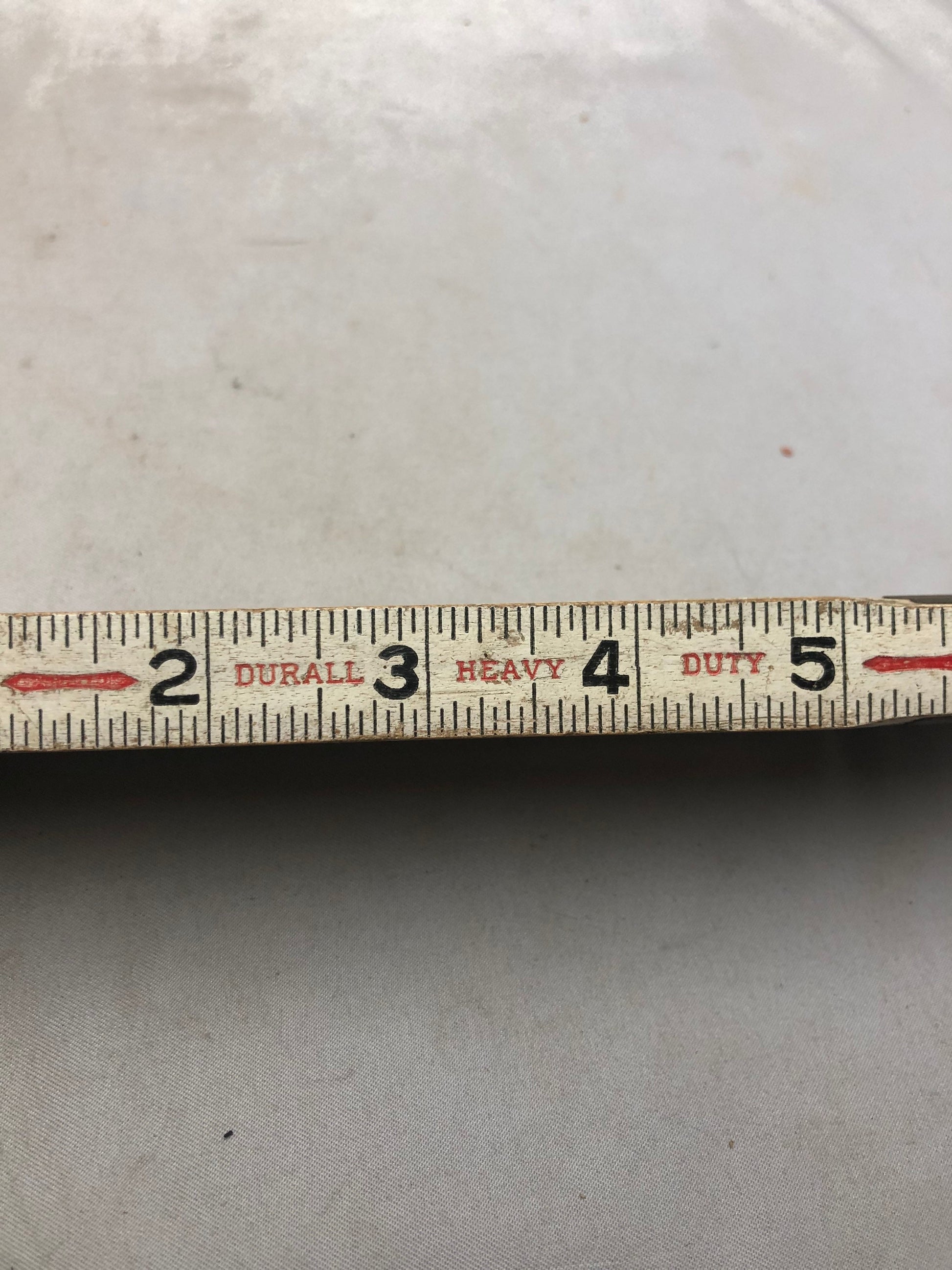 Vintage Durall Heavy Duty Extendable Ruler, Retro Measuring Tool, Vintage Office Decor, Classic Ruler, Industrial Design