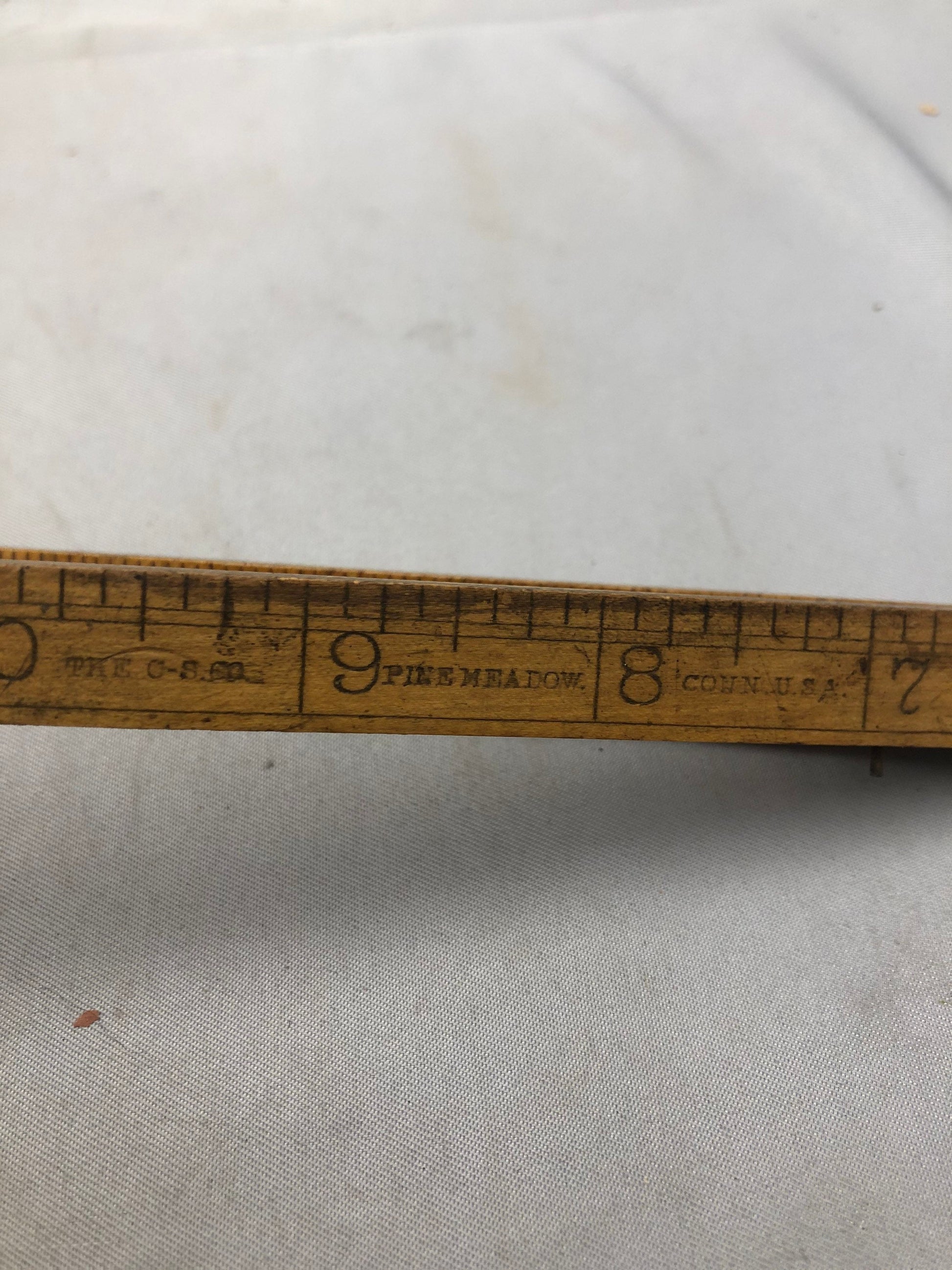 Vintage Chapin Stephens Pine Meadows Extendable Ruler No. 61