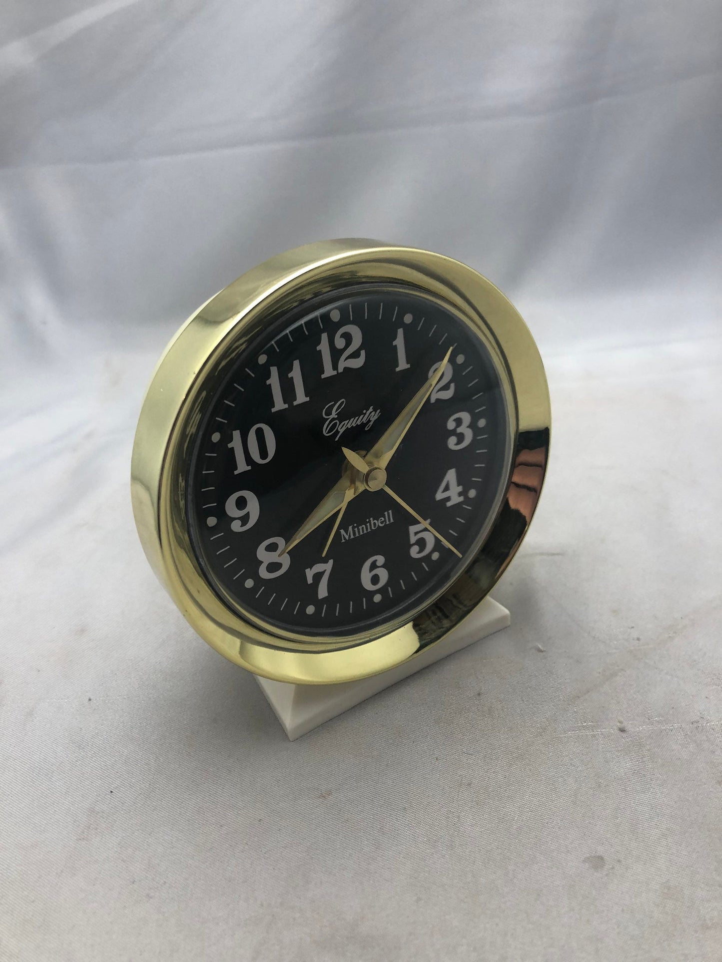 Vintage Equity Minibell Alarm Clock