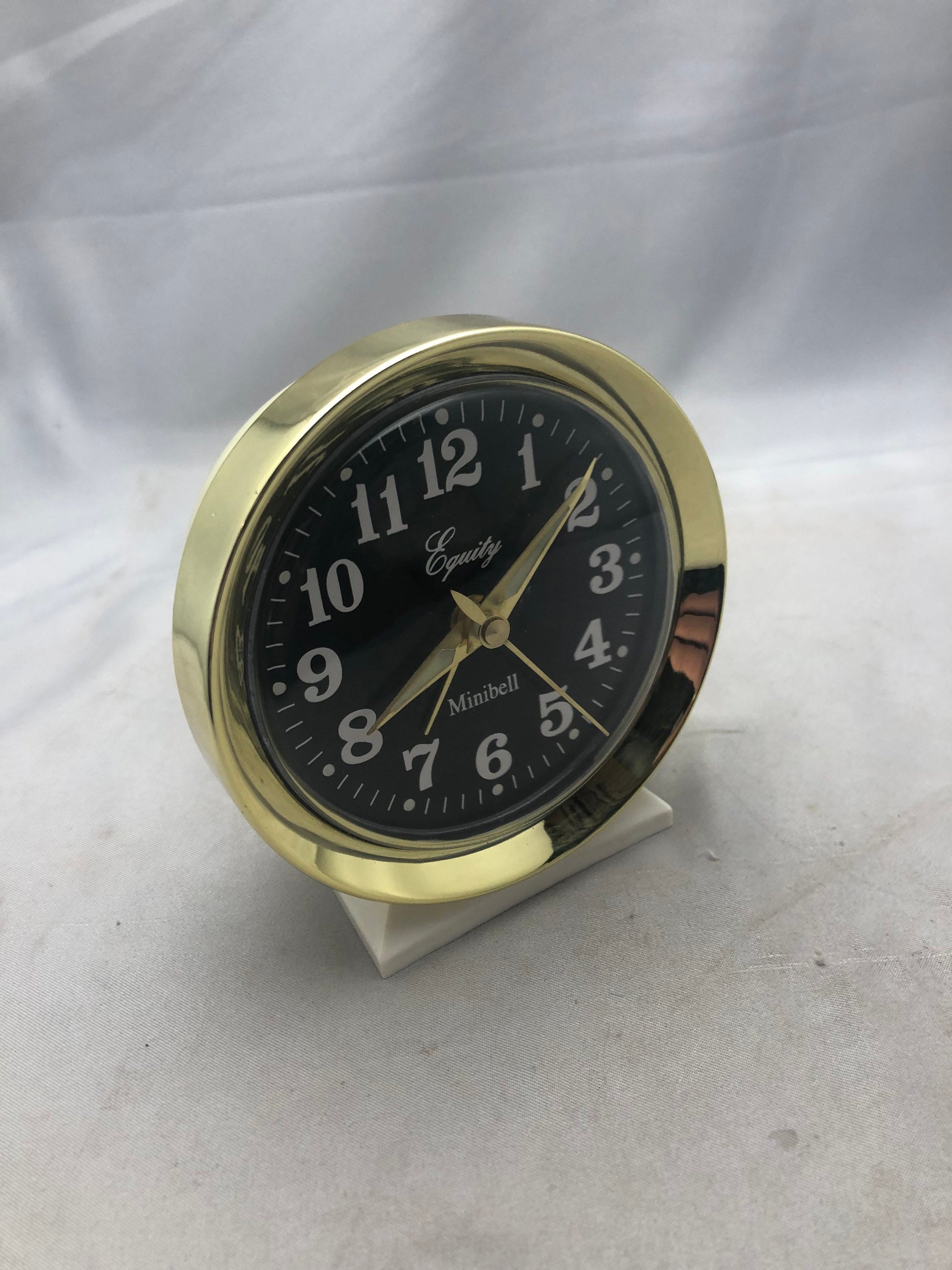Vintage Equity Minibell Alarm Clock