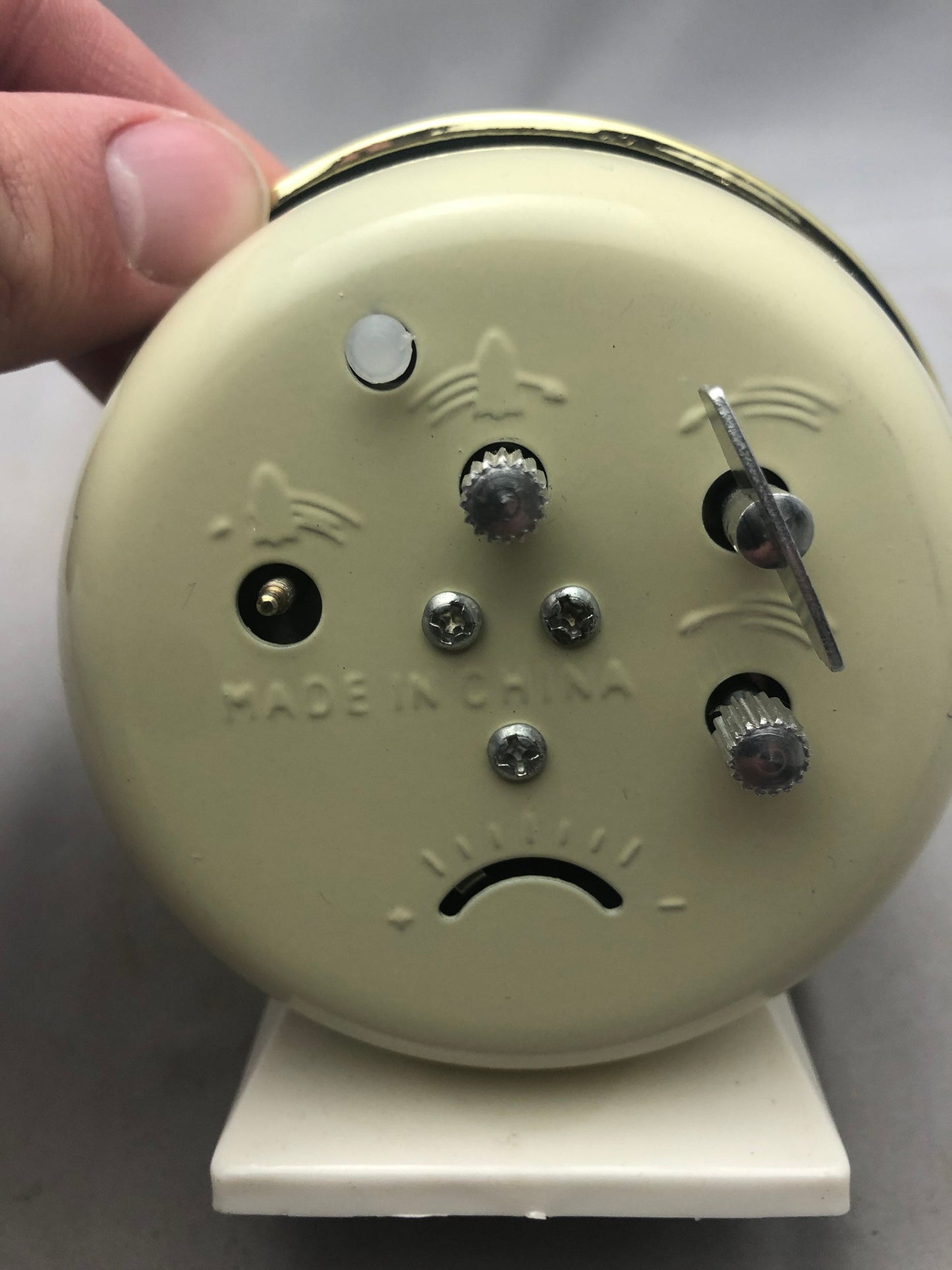 Vintage Equity Minibell Alarm Clock