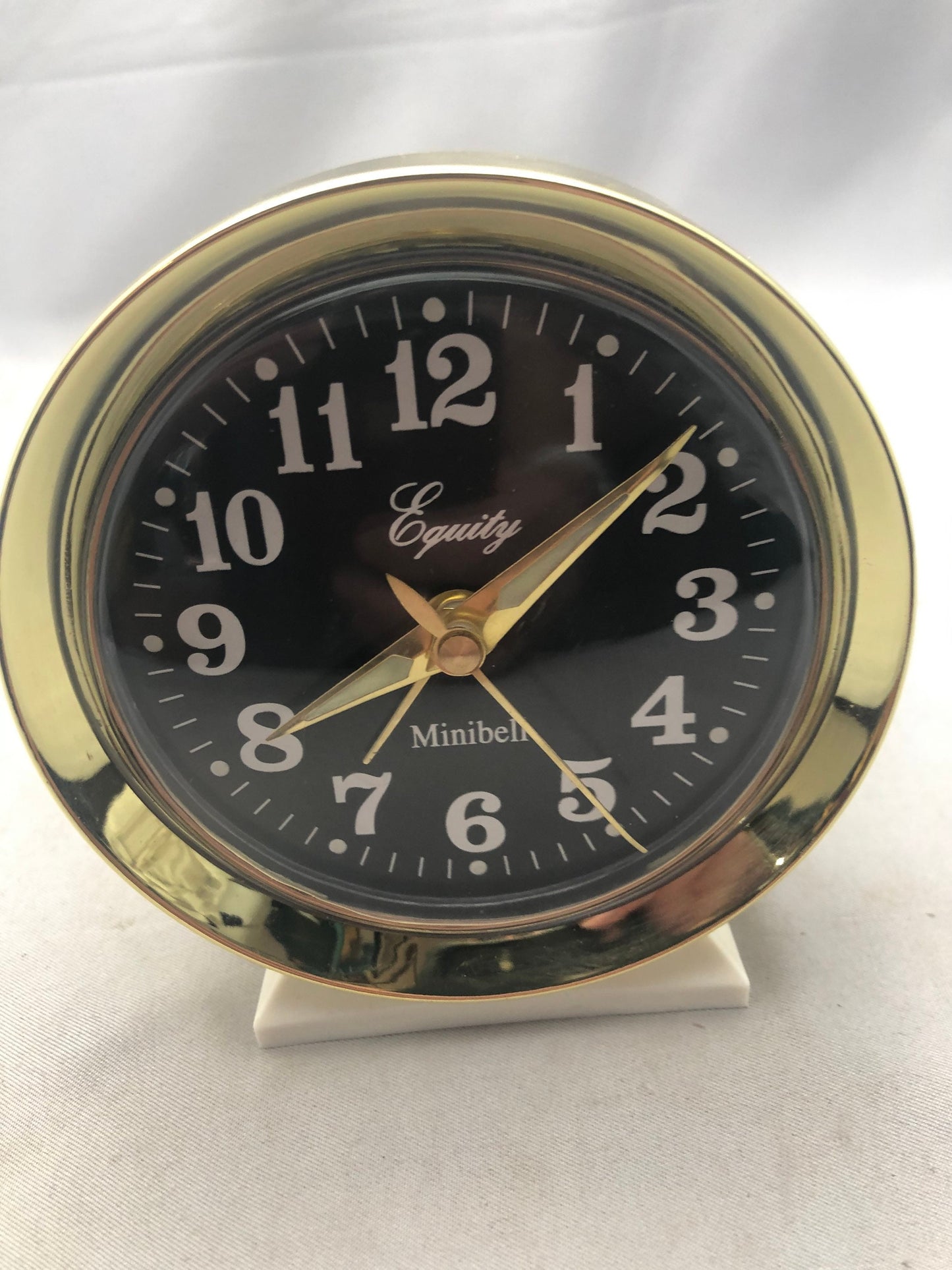 Vintage Equity Minibell Alarm Clock