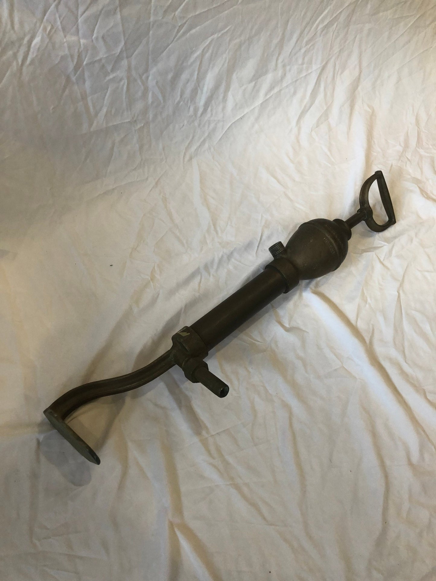 Vintage Brass A.D. Edwards and Company Water Pump