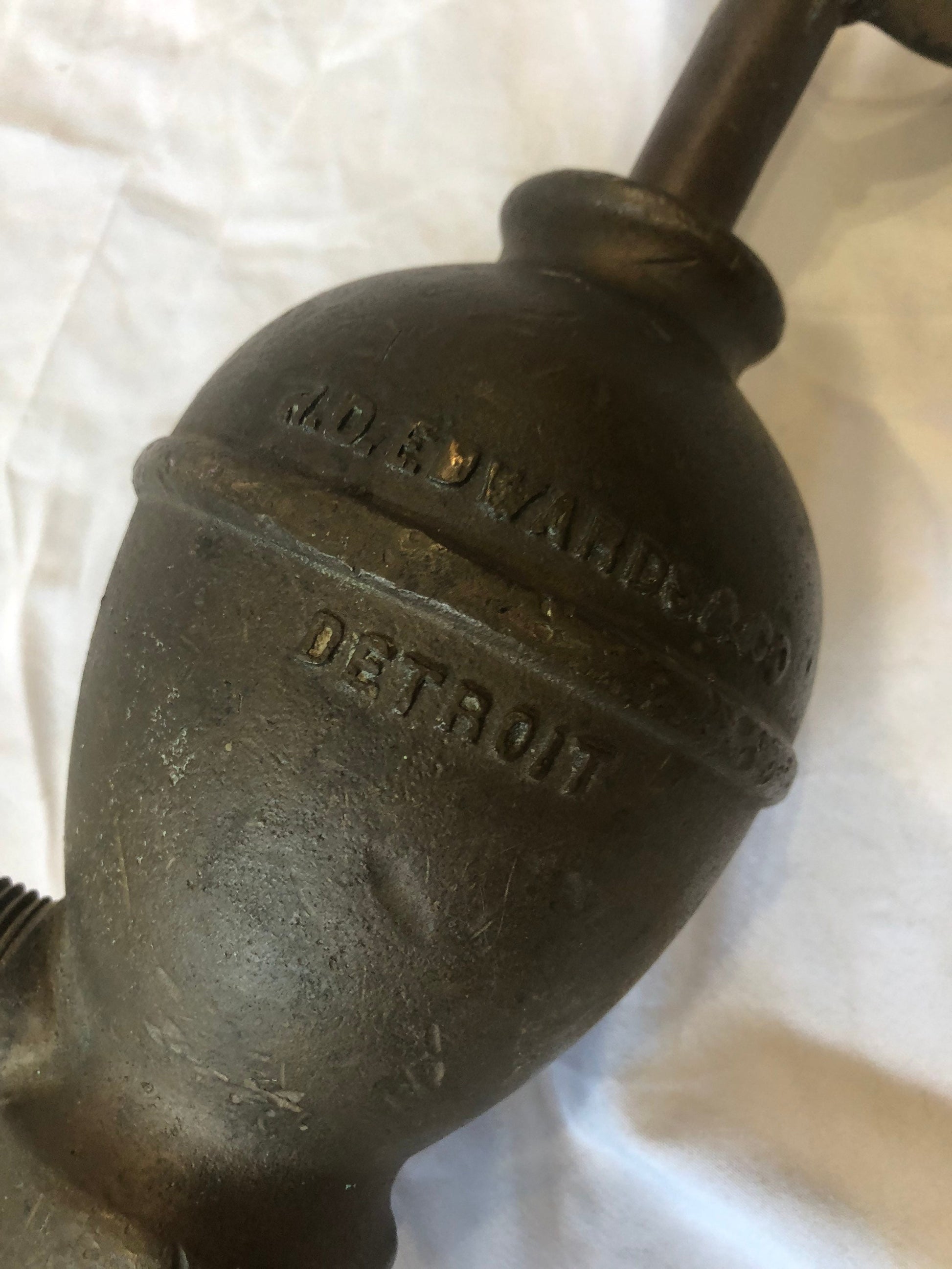 Vintage Brass A.D. Edwards and Company Water Pump