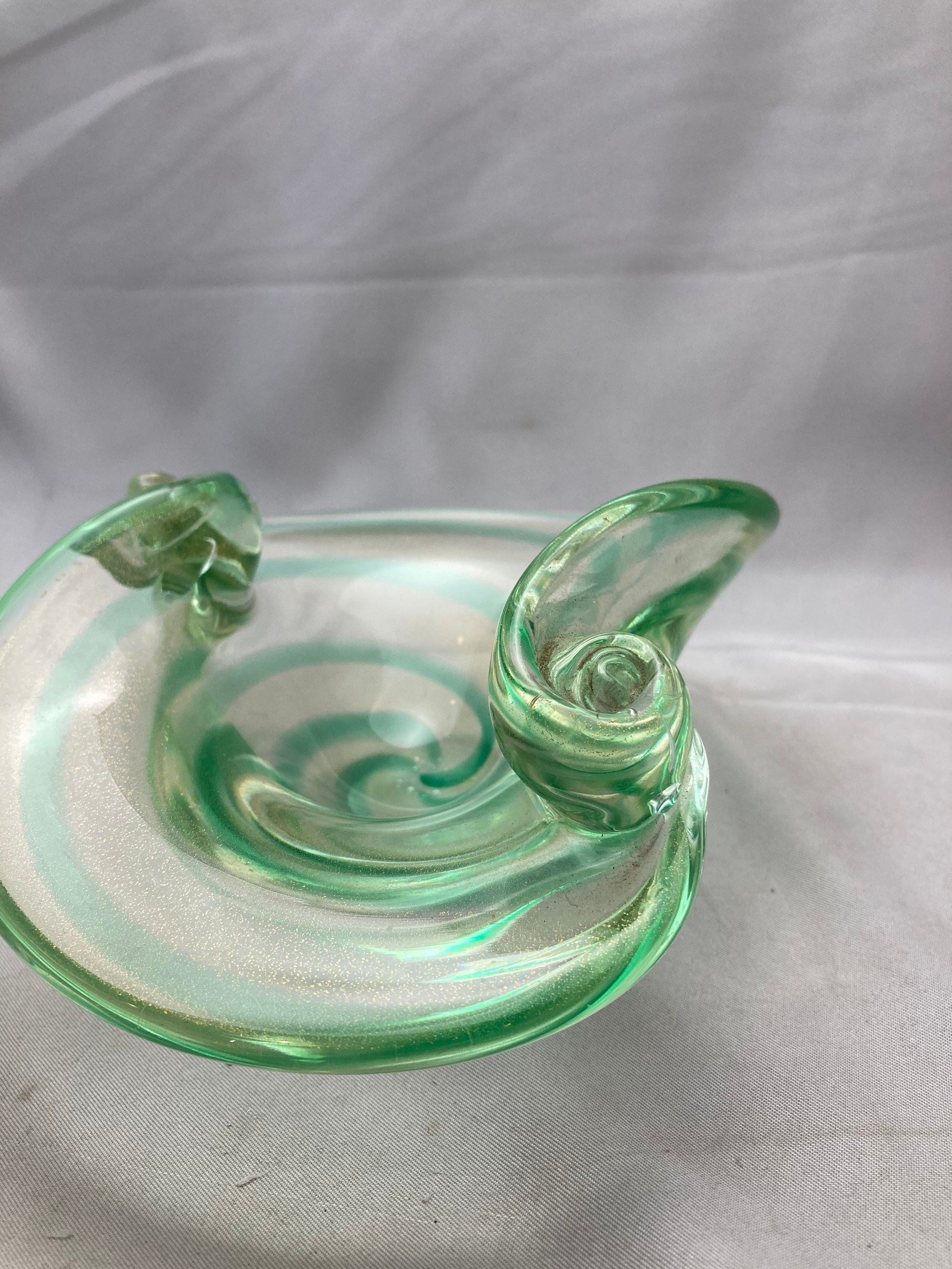 Green Murano Glass Bowl | Home Decor