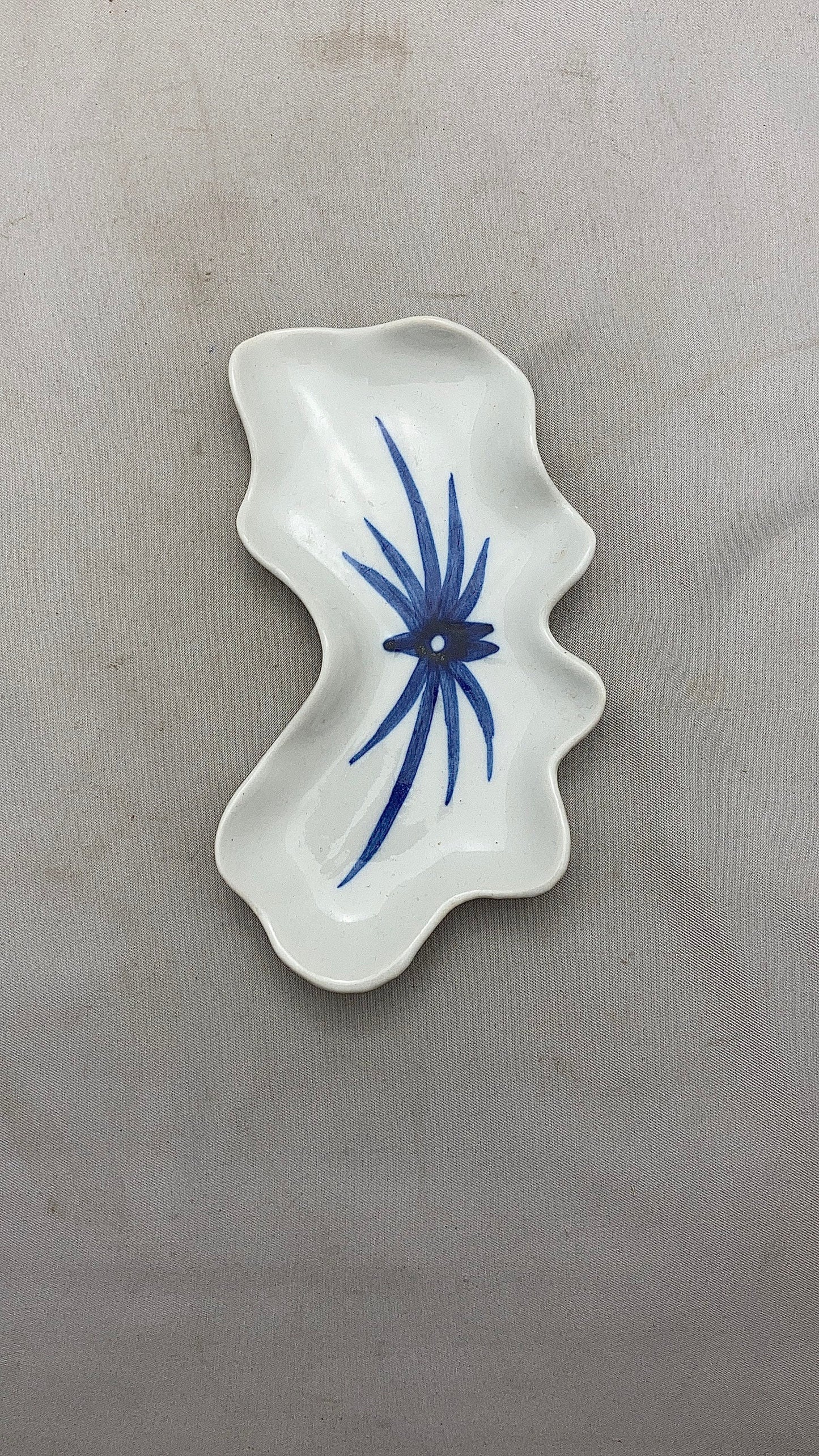 Vintage Porcelain Table Piece Handmade in Thailand