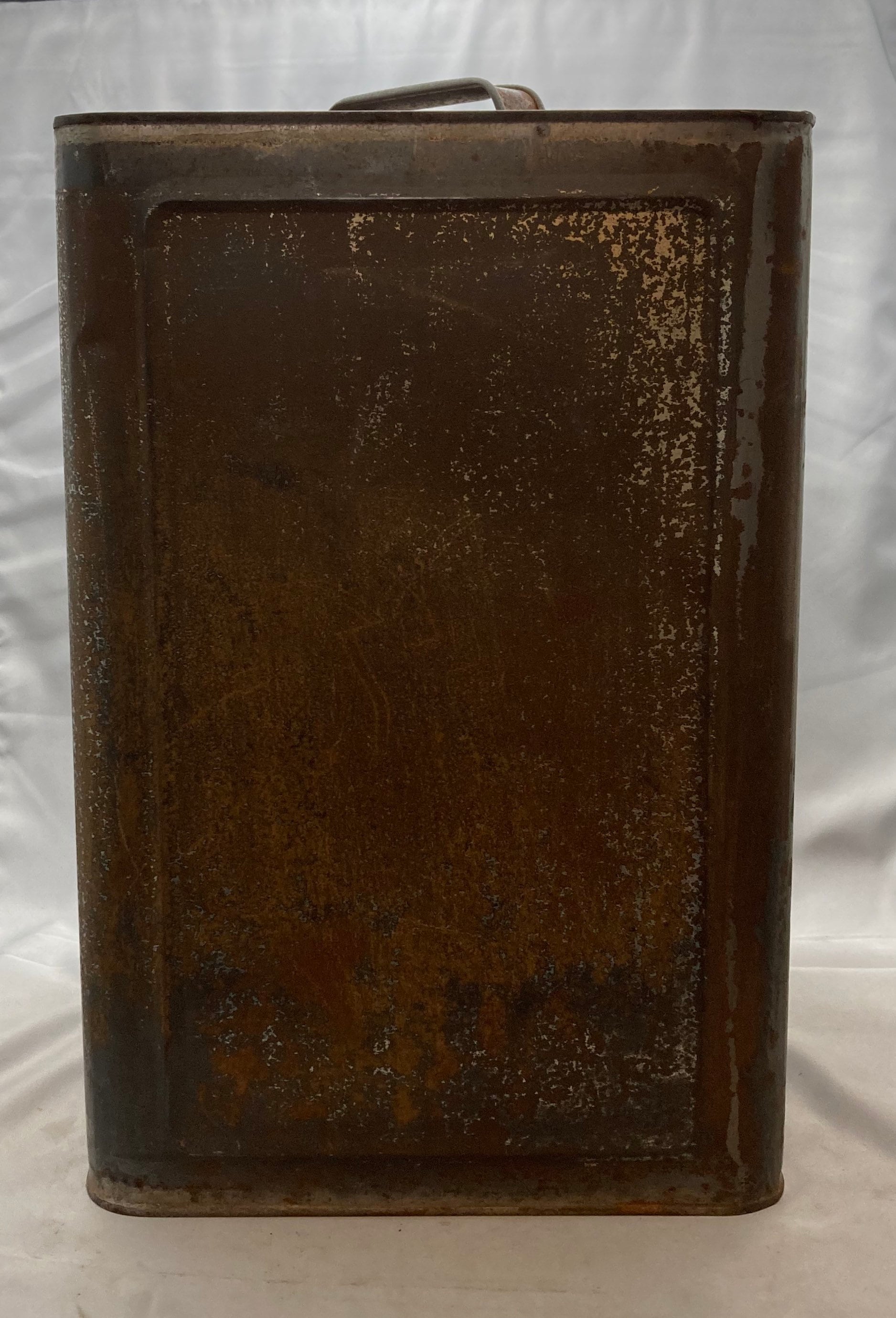 1980’s Vintage Atlantic Topaz Oil 5 Gallon Gas Can