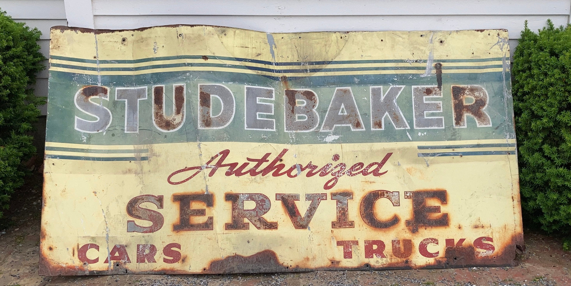 1920’s Authentic Studebaker Metal Sign