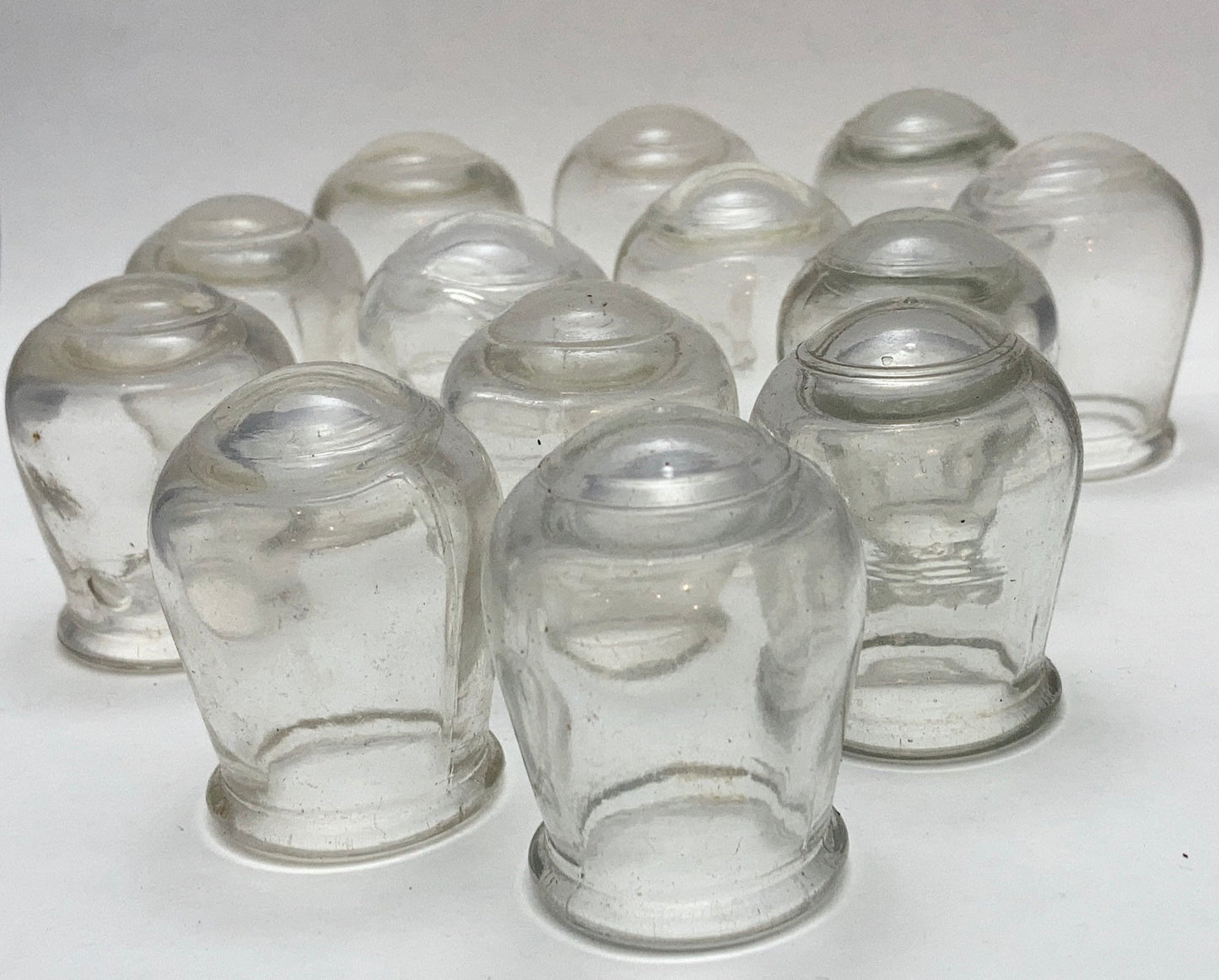 Set of 13 - 1960’s Vintage Russian Glass Cupping Jars