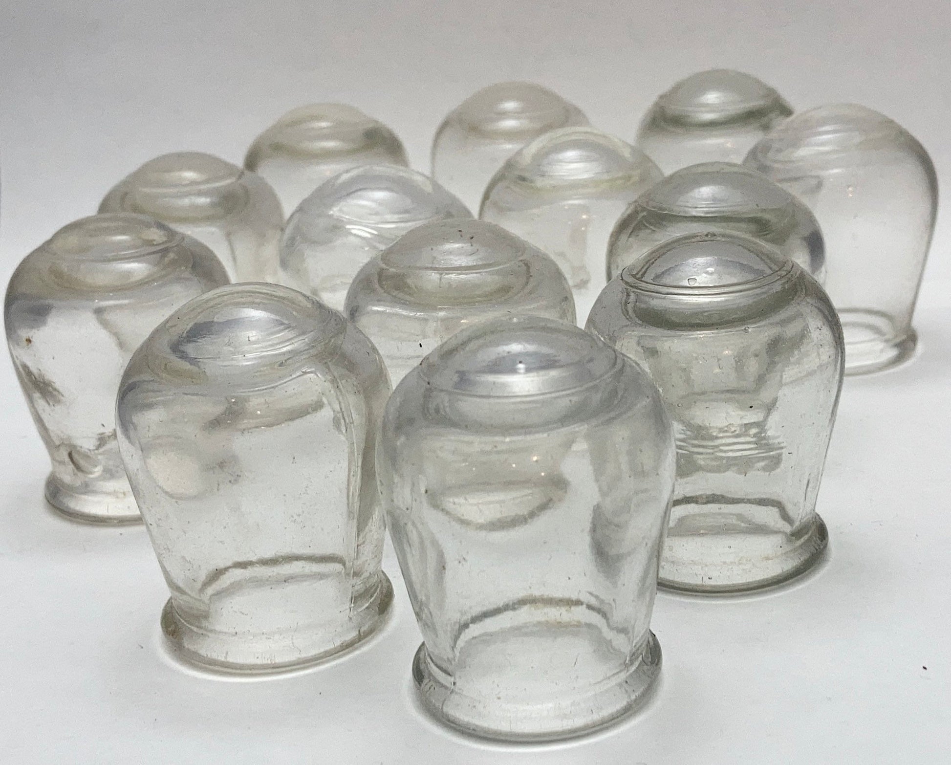Set of 13 - 1960’s Vintage Russian Glass Cupping Jars