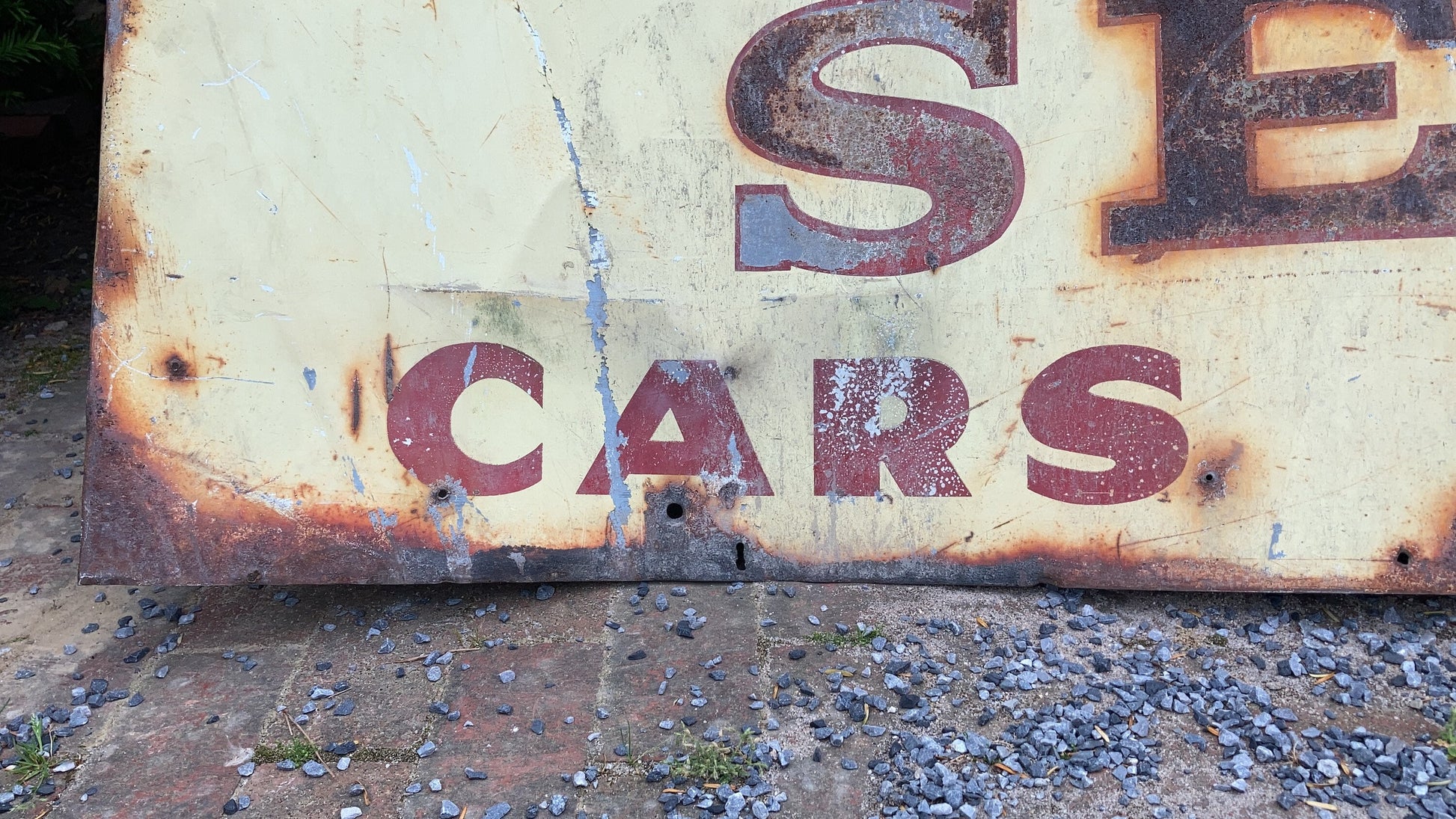 1920’s Authentic Studebaker Metal Sign