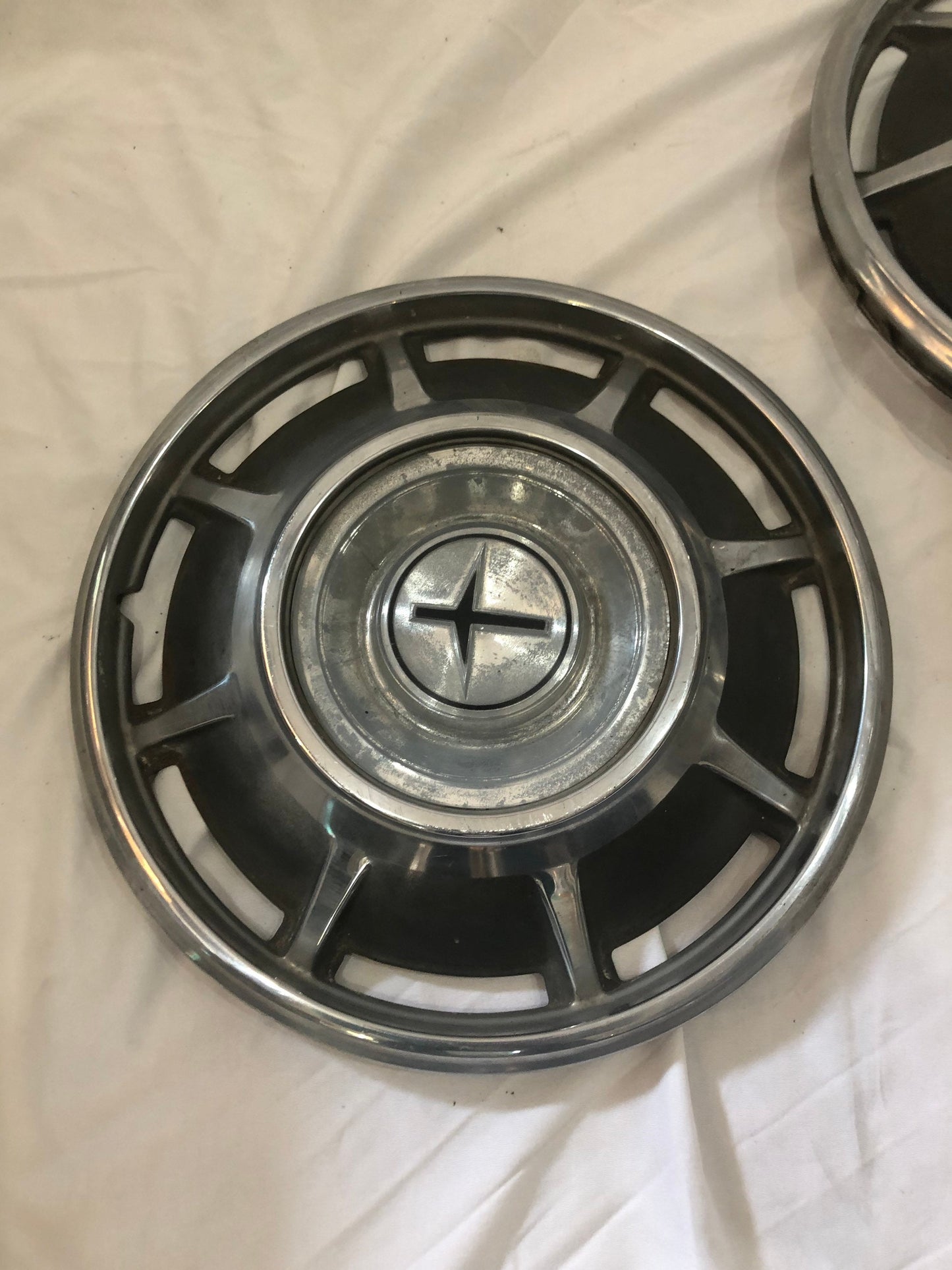 Vintage 13" Chevy Hubcap, Classic Car Wheel Cover, Retro Automotive Decor, Chevrolet Collectible