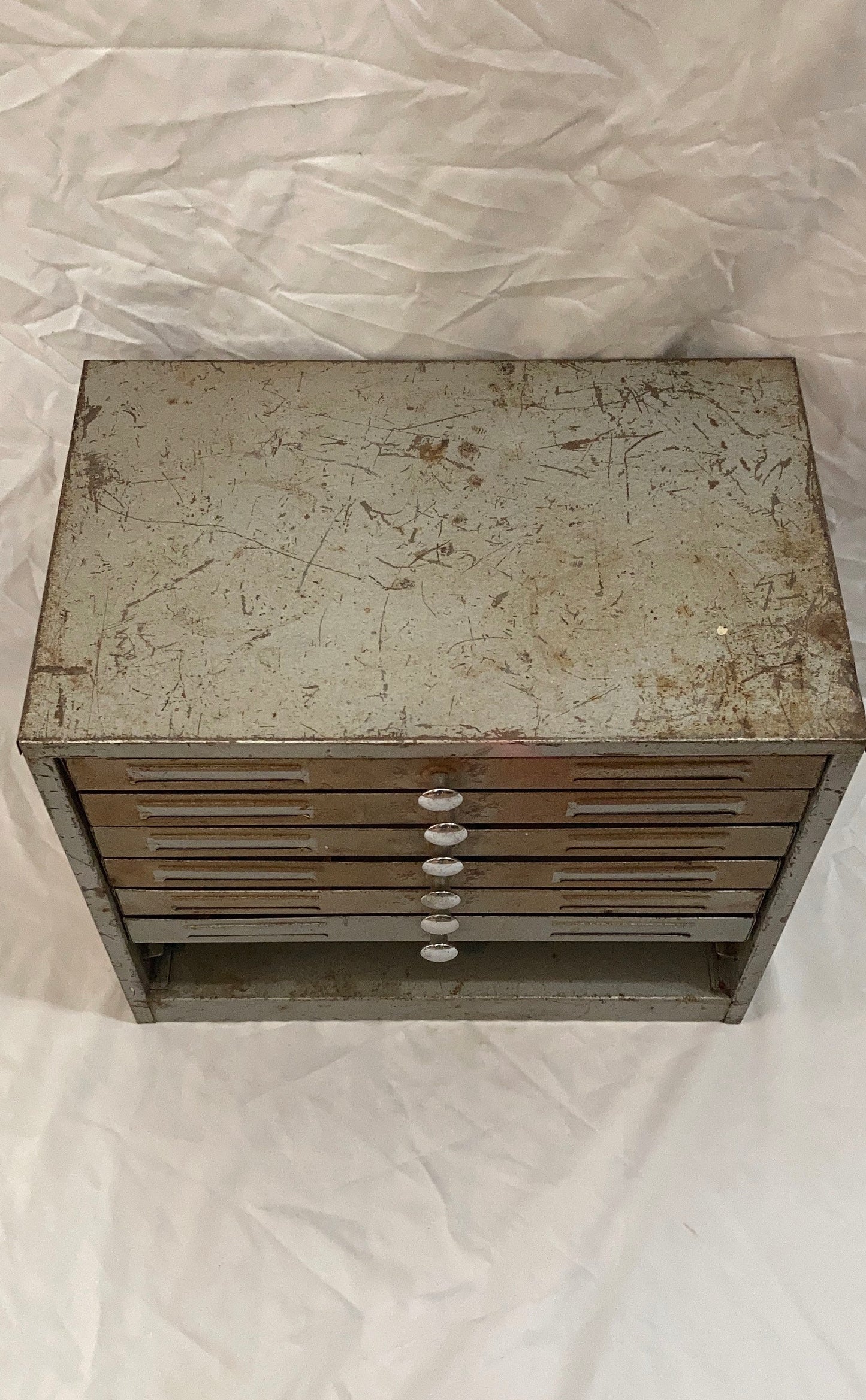 Vintage SHURHIT IGNITION Auto/Truck Parts Steel Cabinet | Home Decor