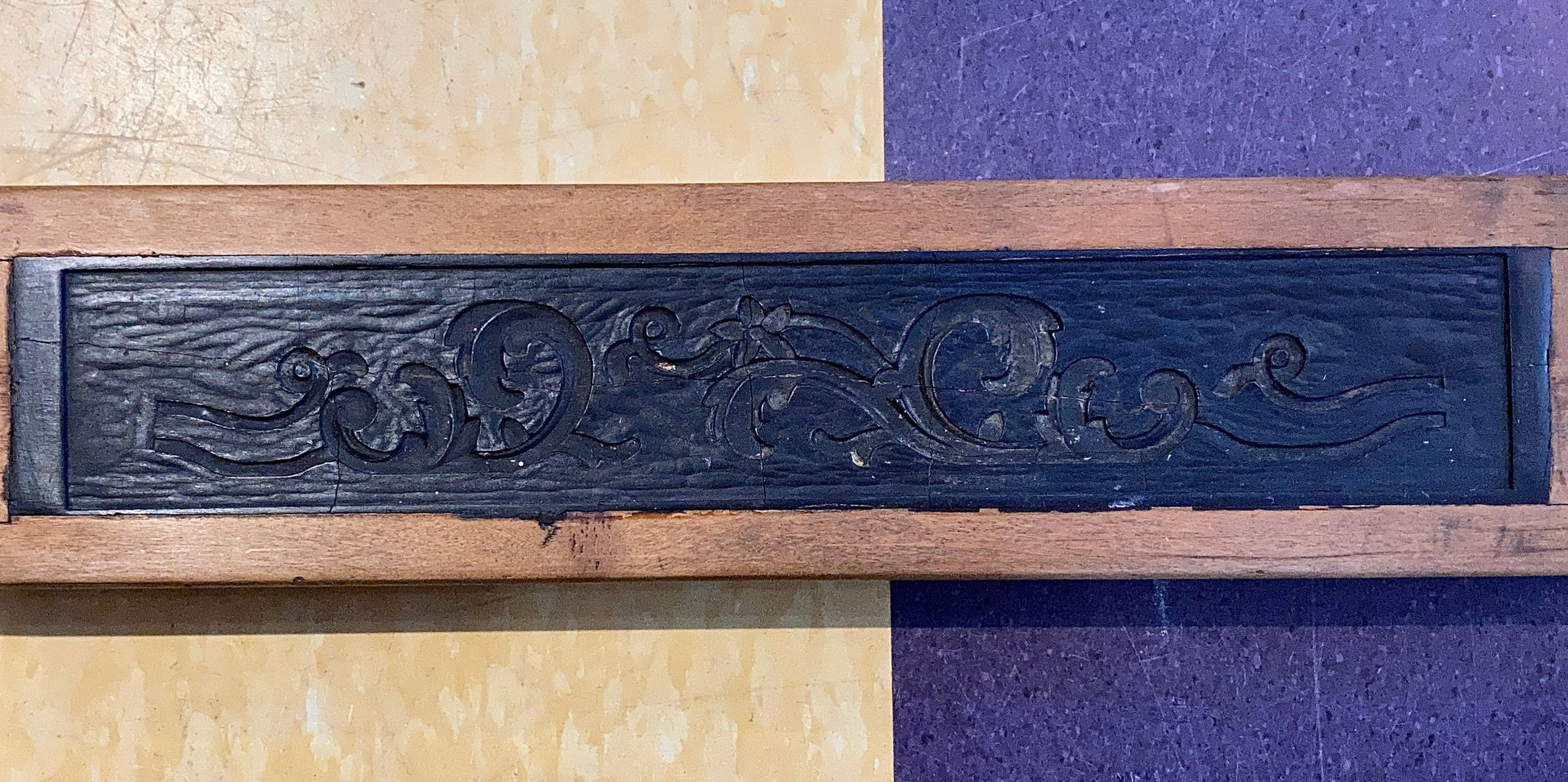 19th Century Plaster Trim Mold