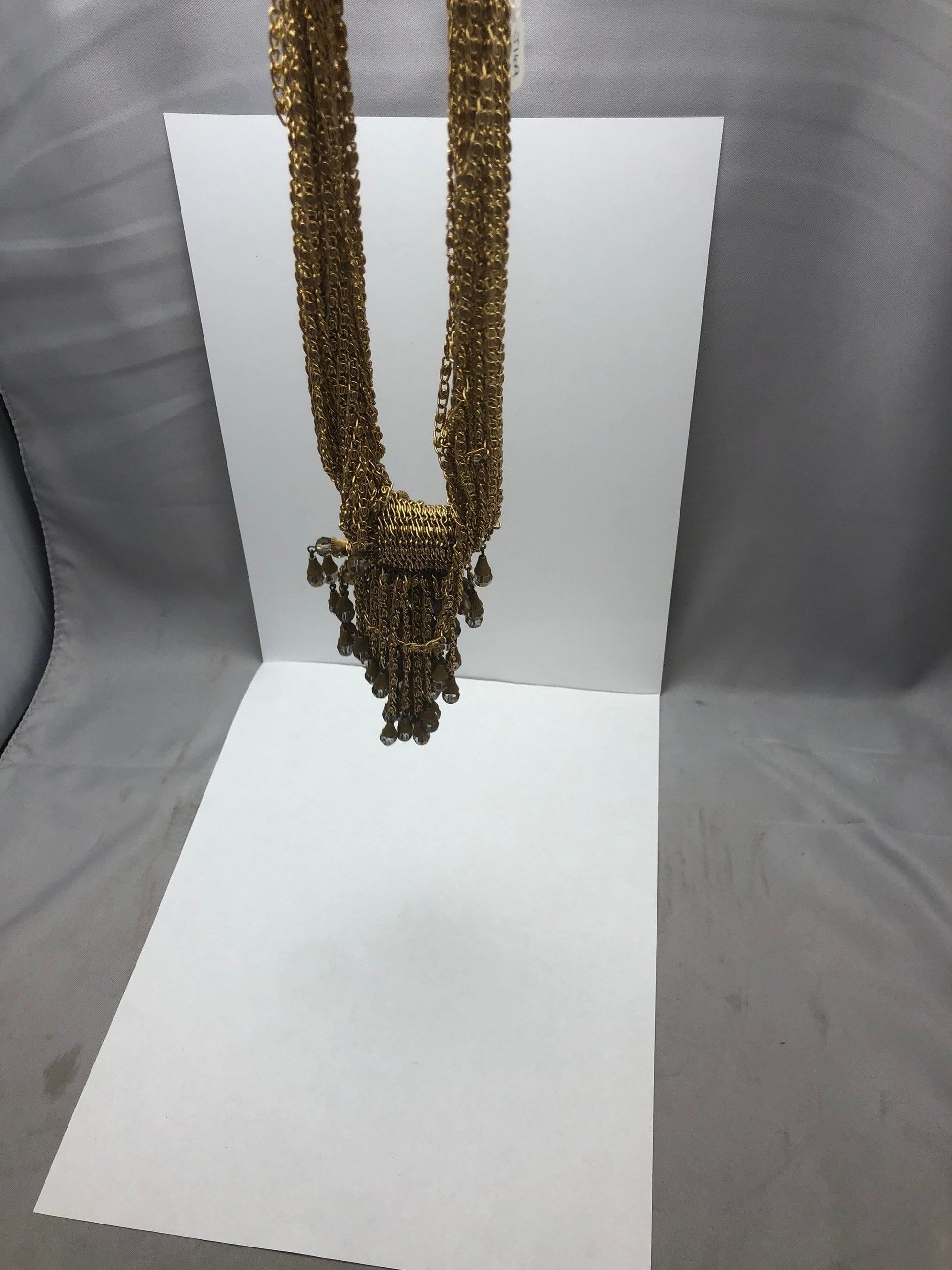 Geoffrey Beene gold necklace