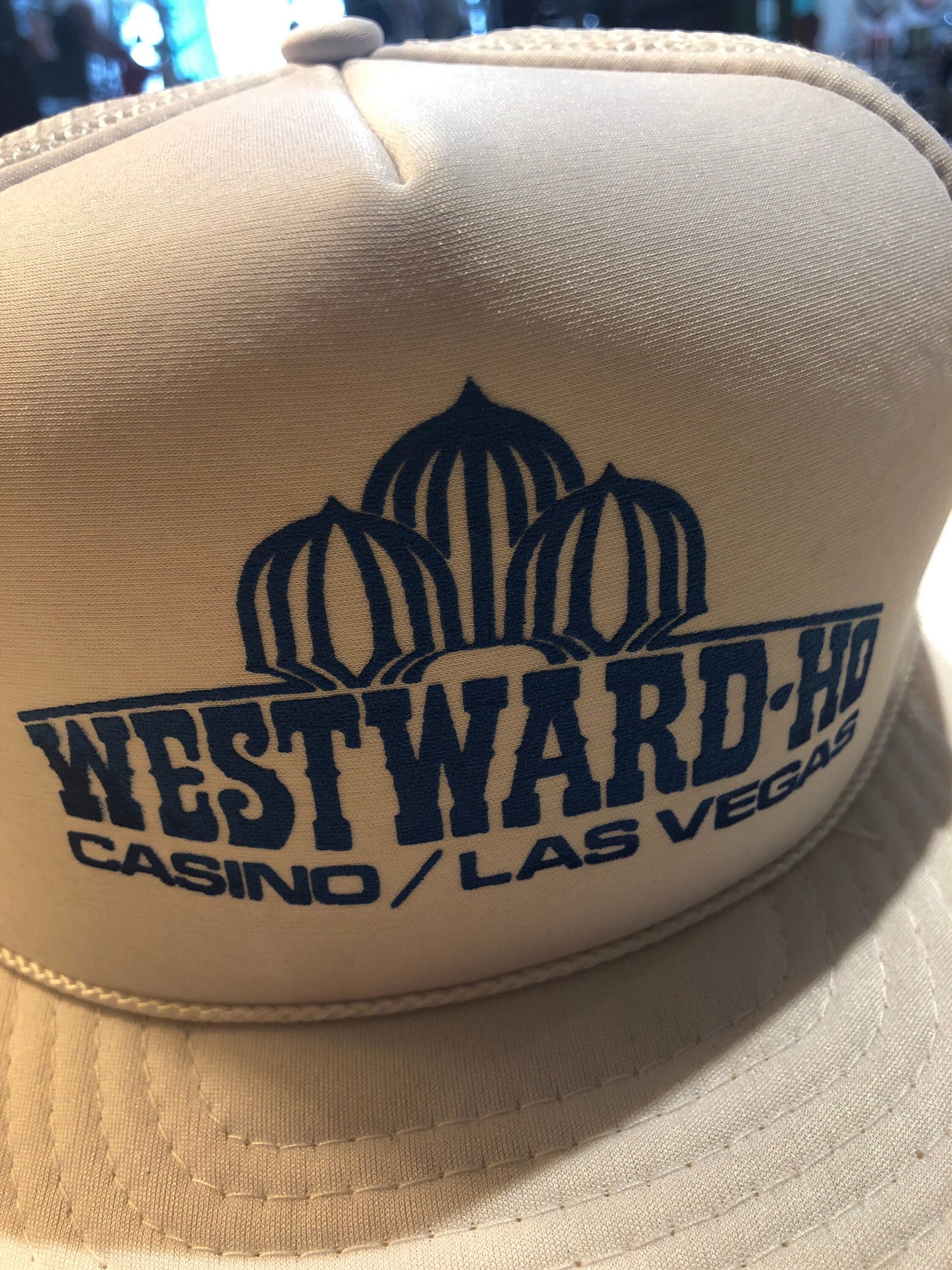 Vintage 80s Westward-Ho Casino Las Vegas trucker hat