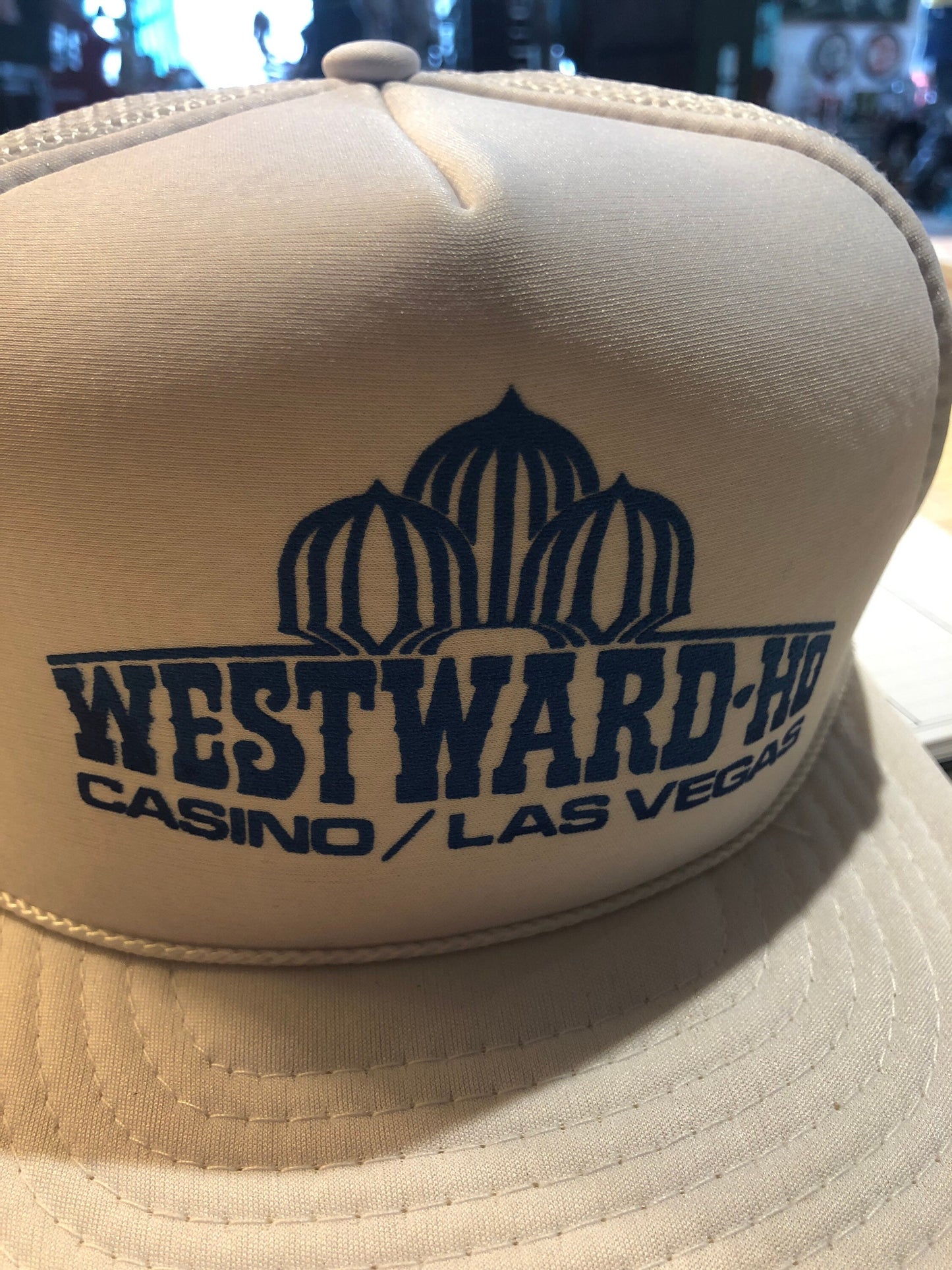 Vintage 80s Westward-Ho Casino Las Vegas trucker hat