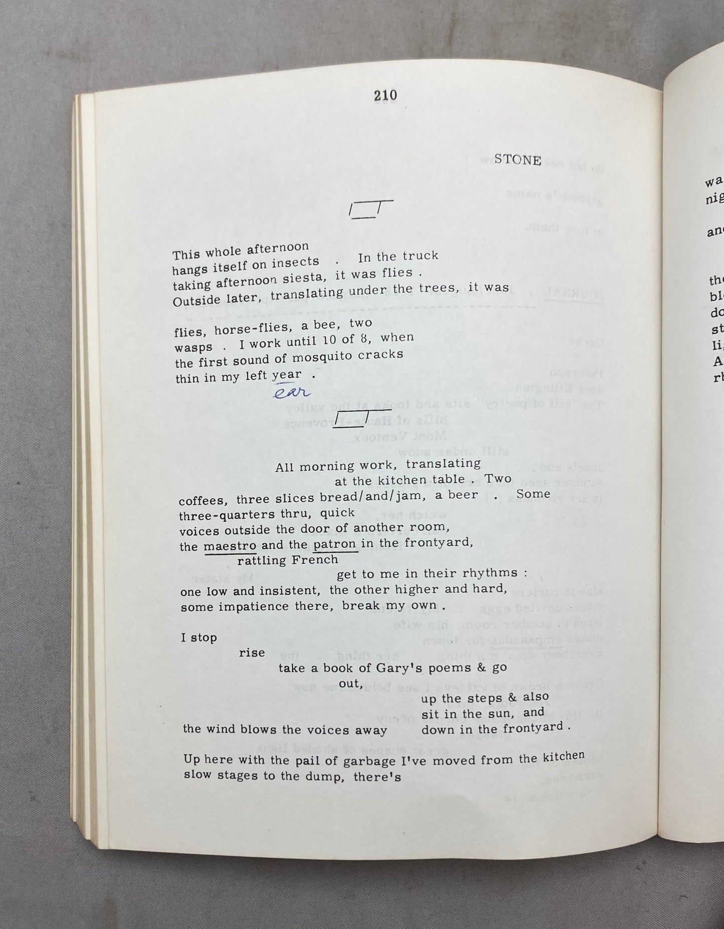 1969 Publication of Poetry, ‘Caterpillar, A Gathering of Tribes’ Volume 7 by Clayton Eshleman