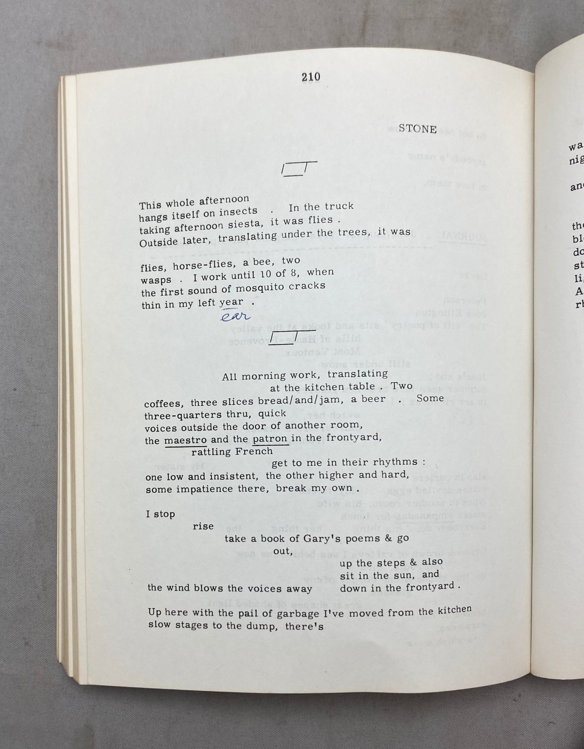 1969 Publication of Poetry, ‘Caterpillar, A Gathering of Tribes’ Volume 7 by Clayton Eshleman