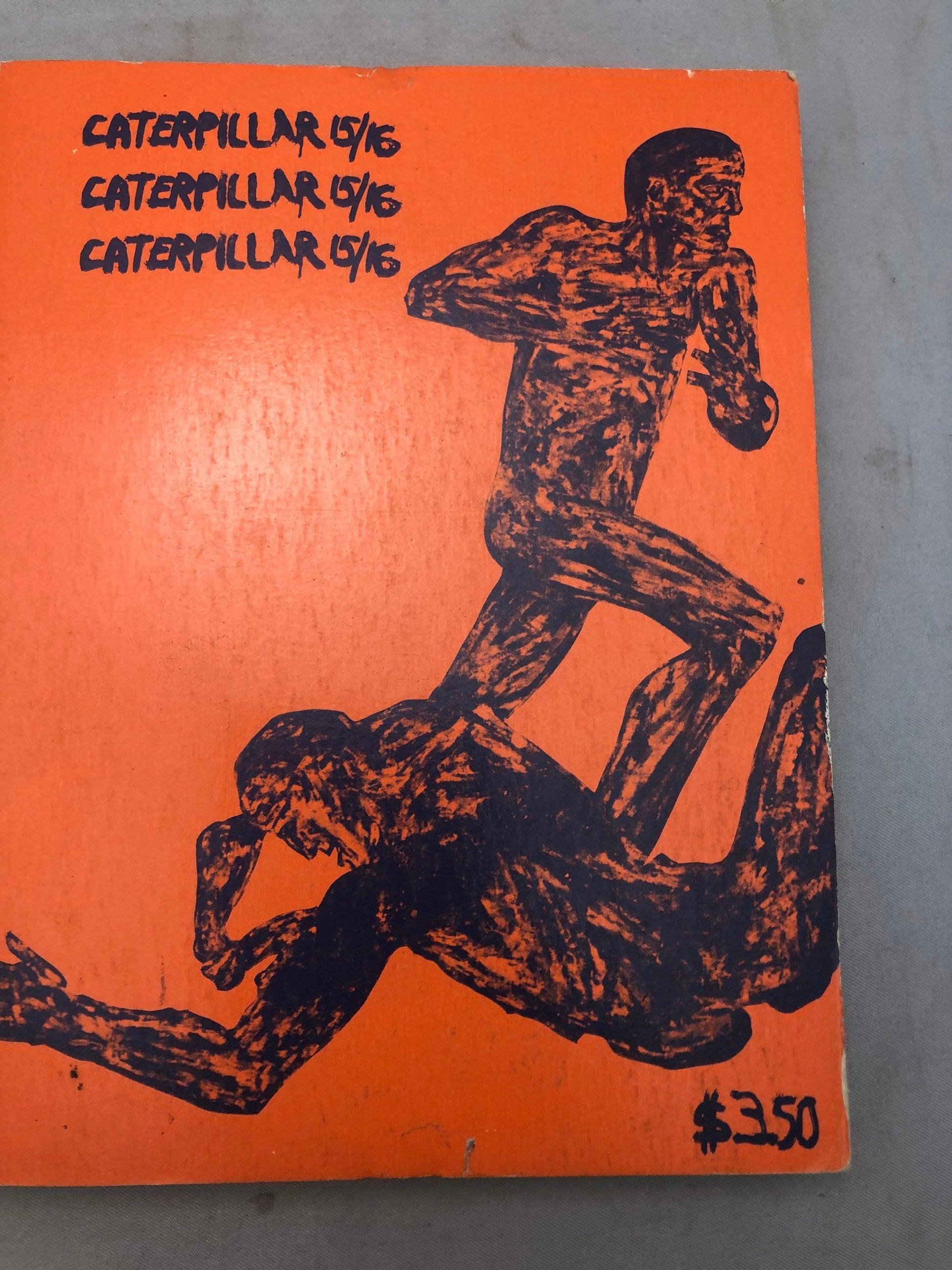 1971 Publication of Poetry, ‘Caterpillar, A Gathering of Tribes’ Volume 15/16 by Clayton Eshleman