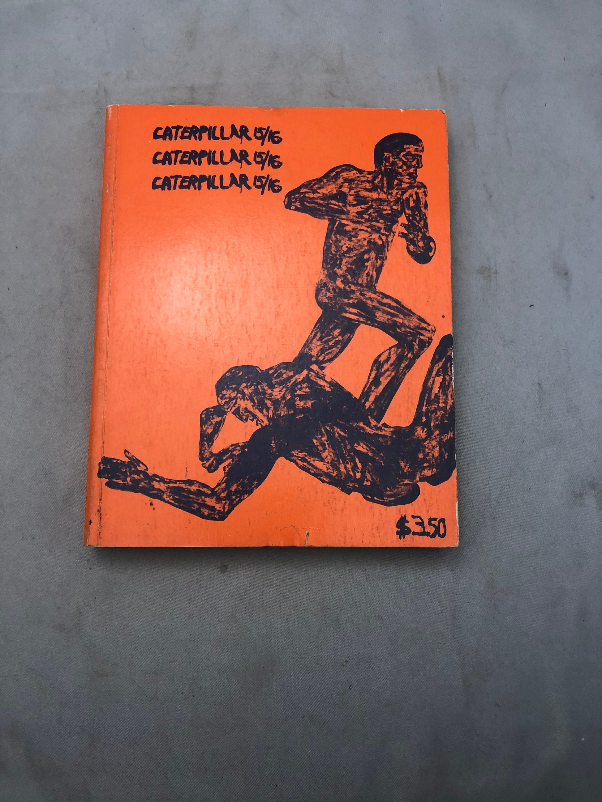 1971 Publication of Poetry, ‘Caterpillar, A Gathering of Tribes’ Volume 15/16 by Clayton Eshleman