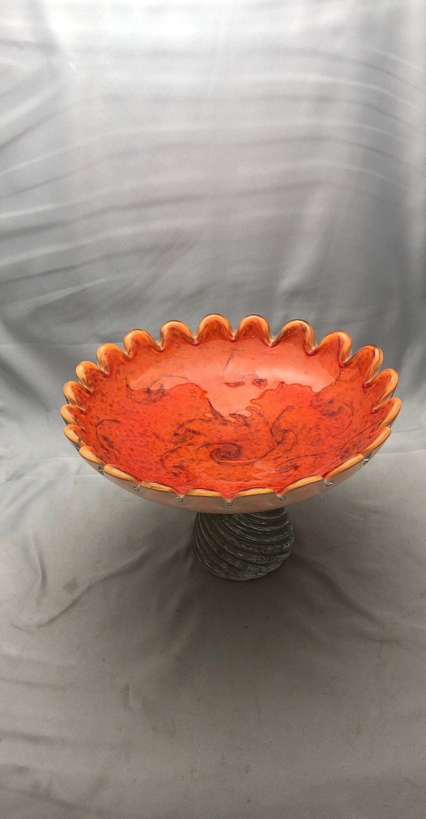 Large Venetian Glass Bowl