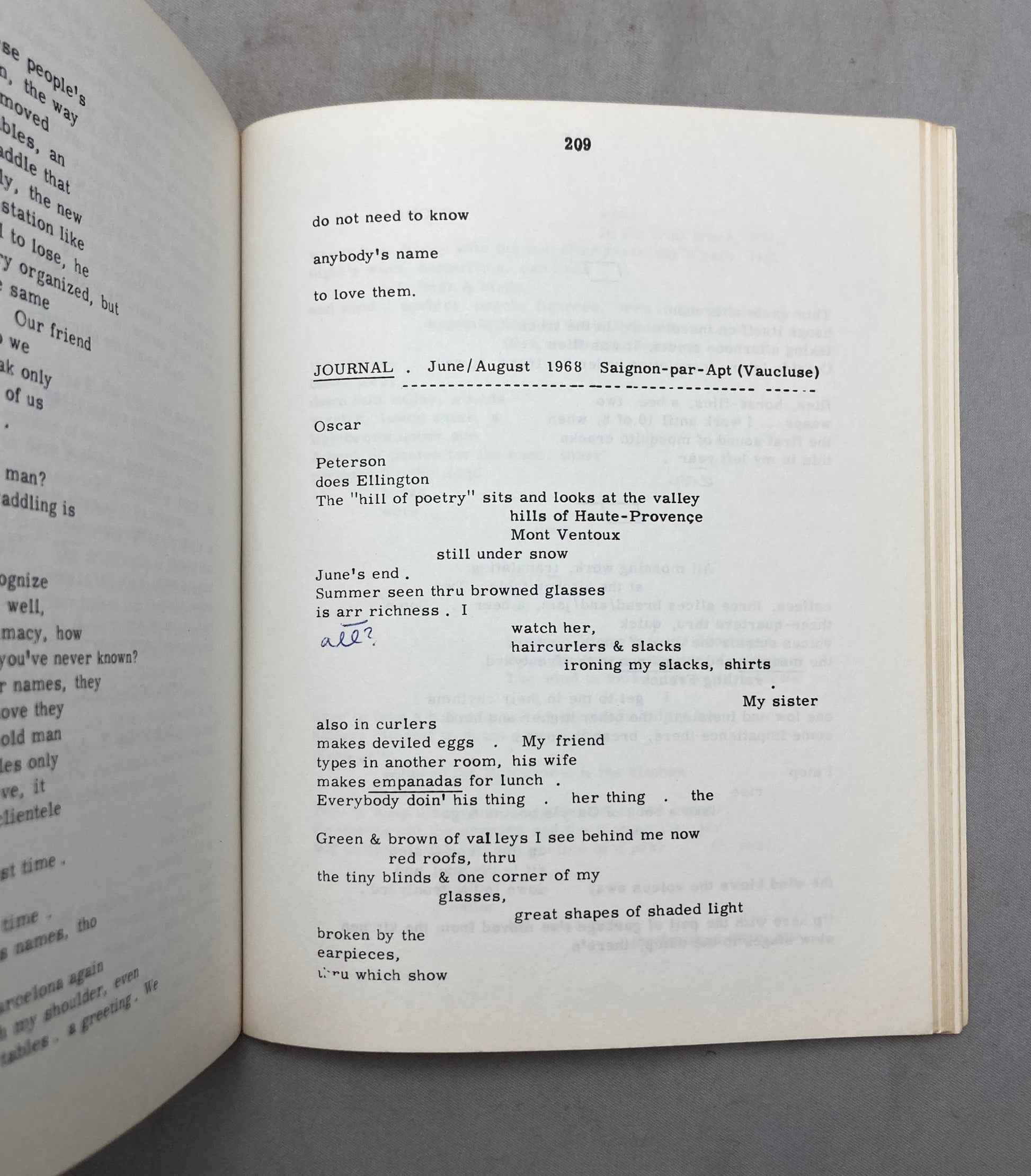 1969 Publication of Poetry, ‘Caterpillar, A Gathering of Tribes’ Volume 7 by Clayton Eshleman