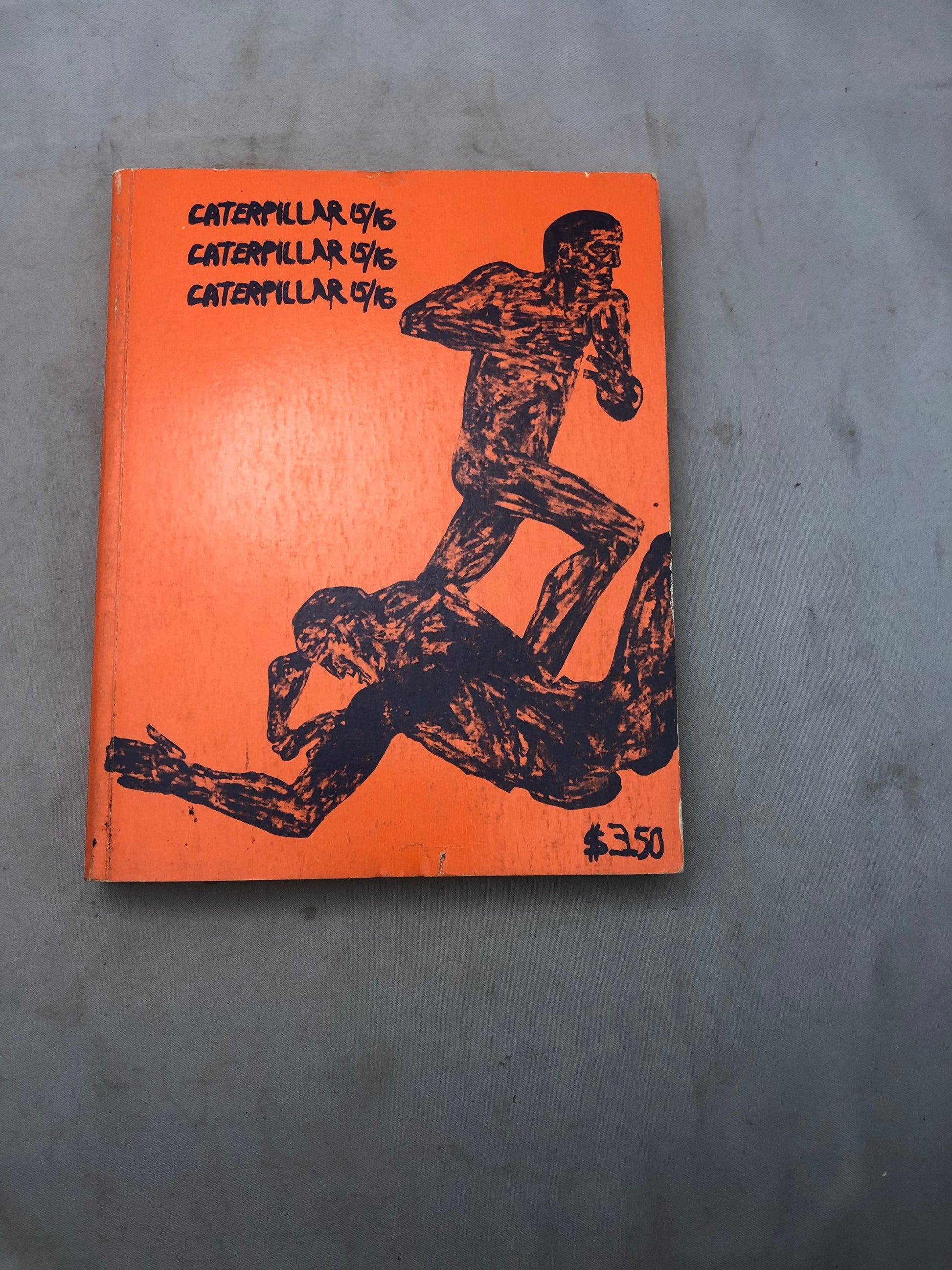 1971 Publication of Poetry, ‘Caterpillar, A Gathering of Tribes’ Volume 15/16 by Clayton Eshleman