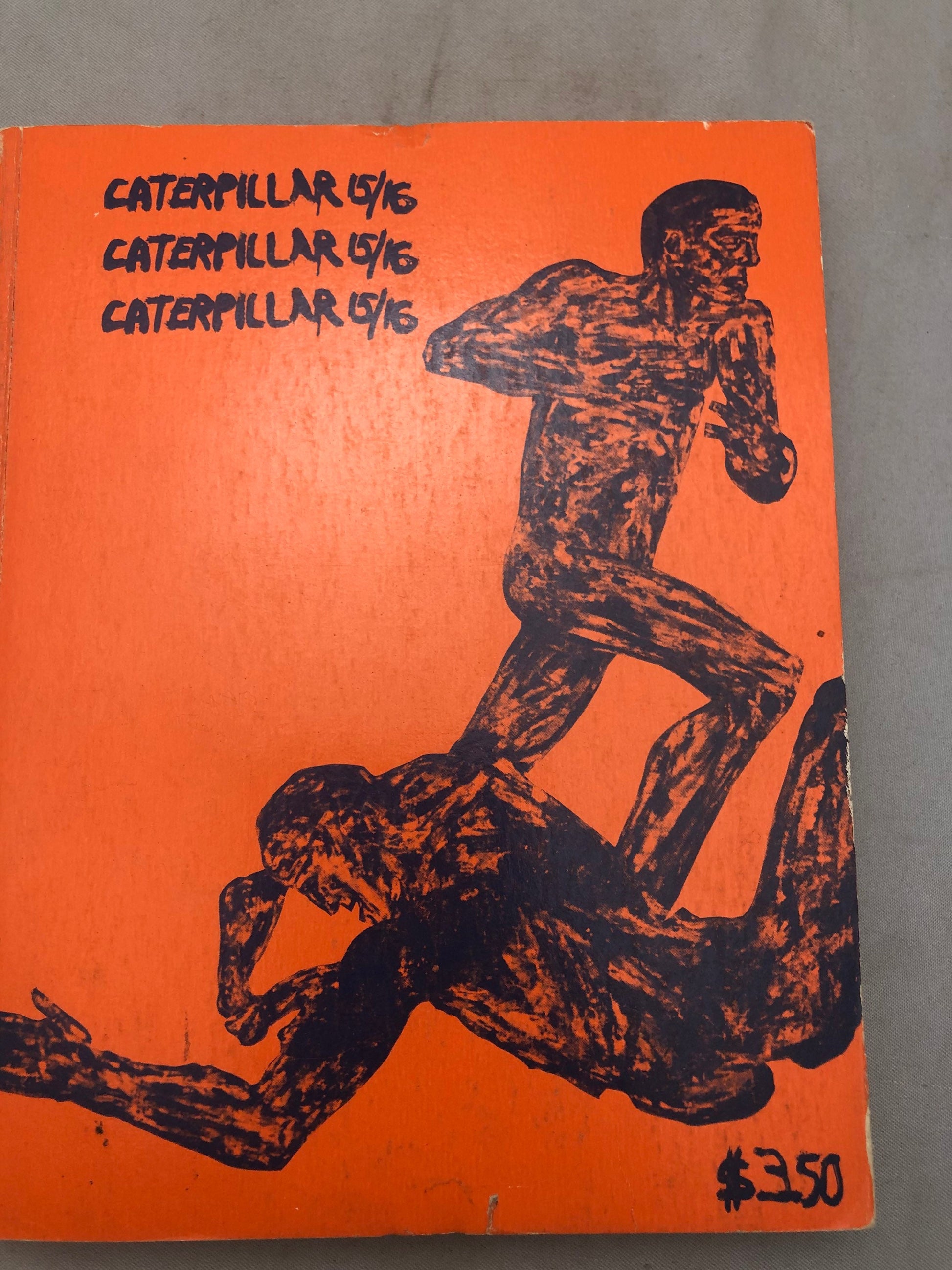 1971 Publication of Poetry, ‘Caterpillar, A Gathering of Tribes’ Volume 15/16 by Clayton Eshleman