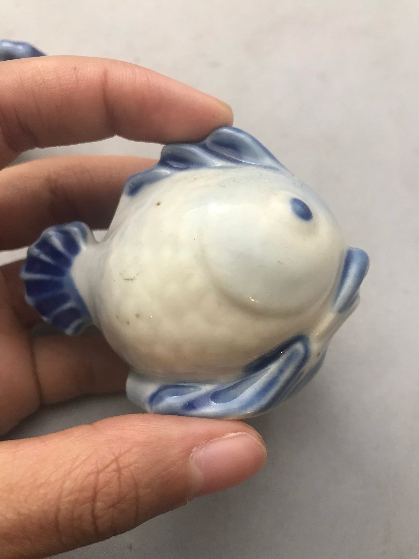 Vintage Porcelain Fish - Salt&Pepper Shakers