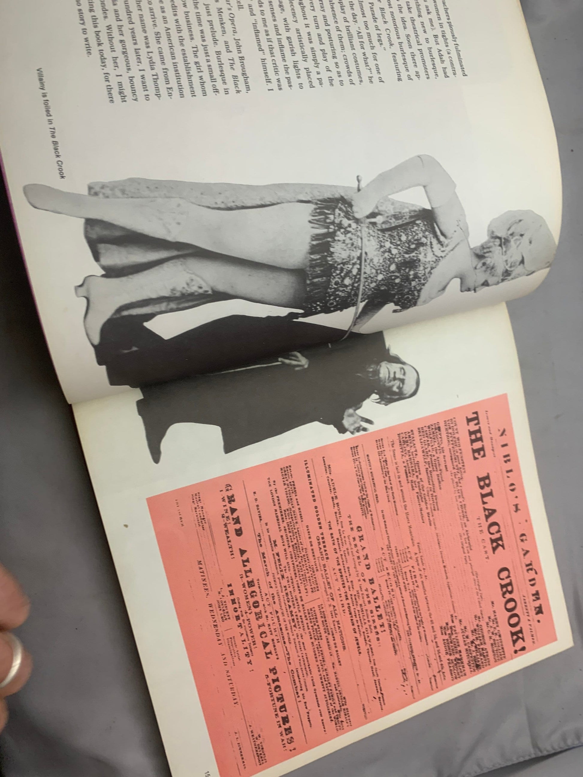 Vintage Burlesque Book, This Was Burlesque by Ann Corio with Joseph DiMona distribution by Castle Books