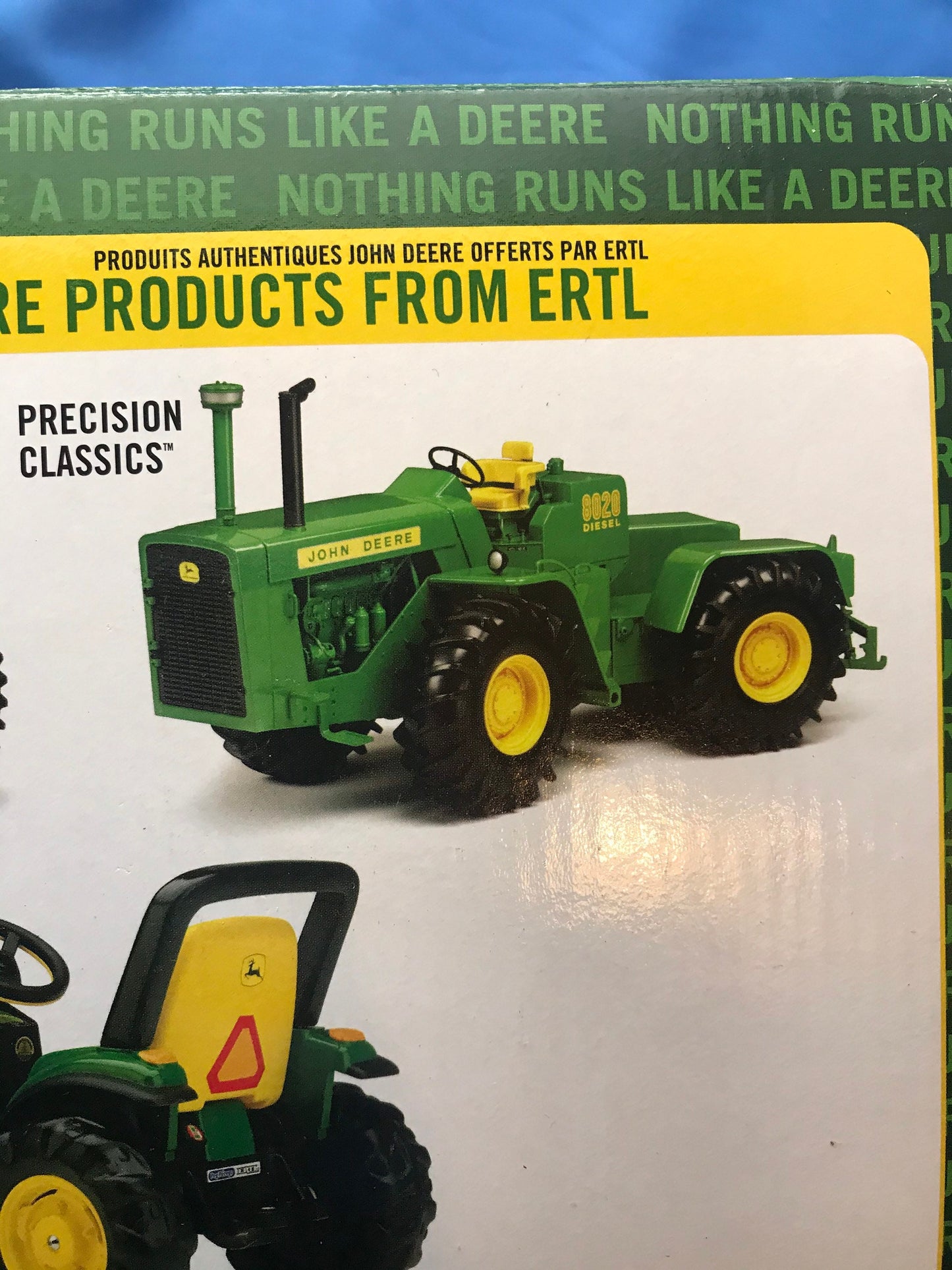 Vintage John Deere Tractor Toy Set, Five Piece Set, Farm Toy, Collectible Set, Kids Toy, Farmhouse Decor