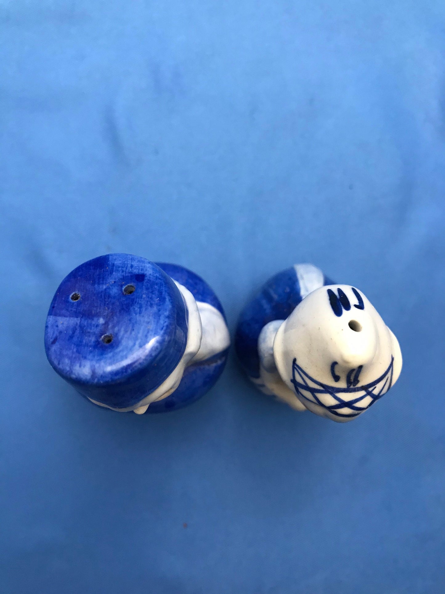 Vintage Porcelain Grandma and Grandpa Salt and Pepper Shakers