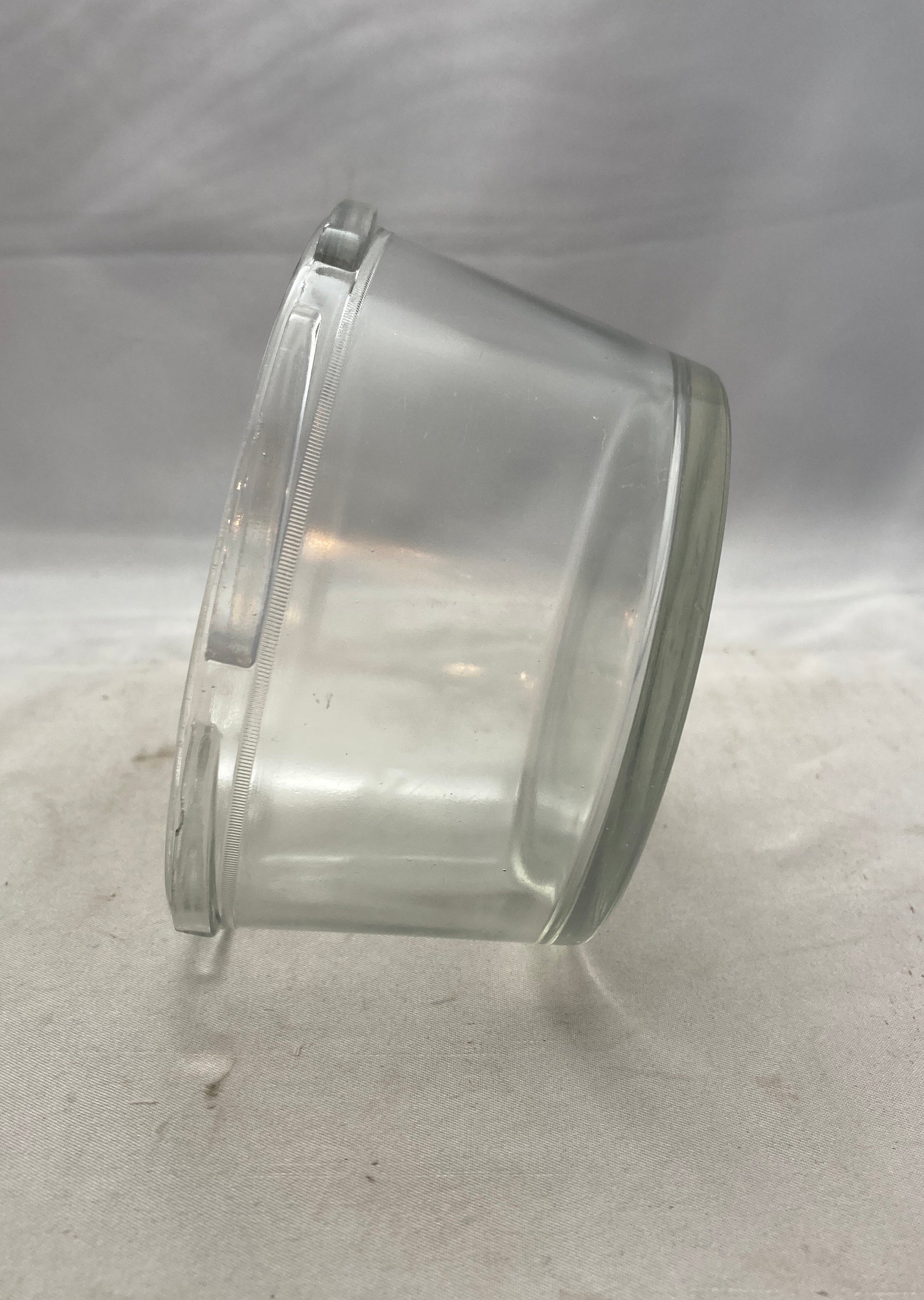 Vintage Glass Container, 'Imported Bismarck Herrings' by Vita Fish New York