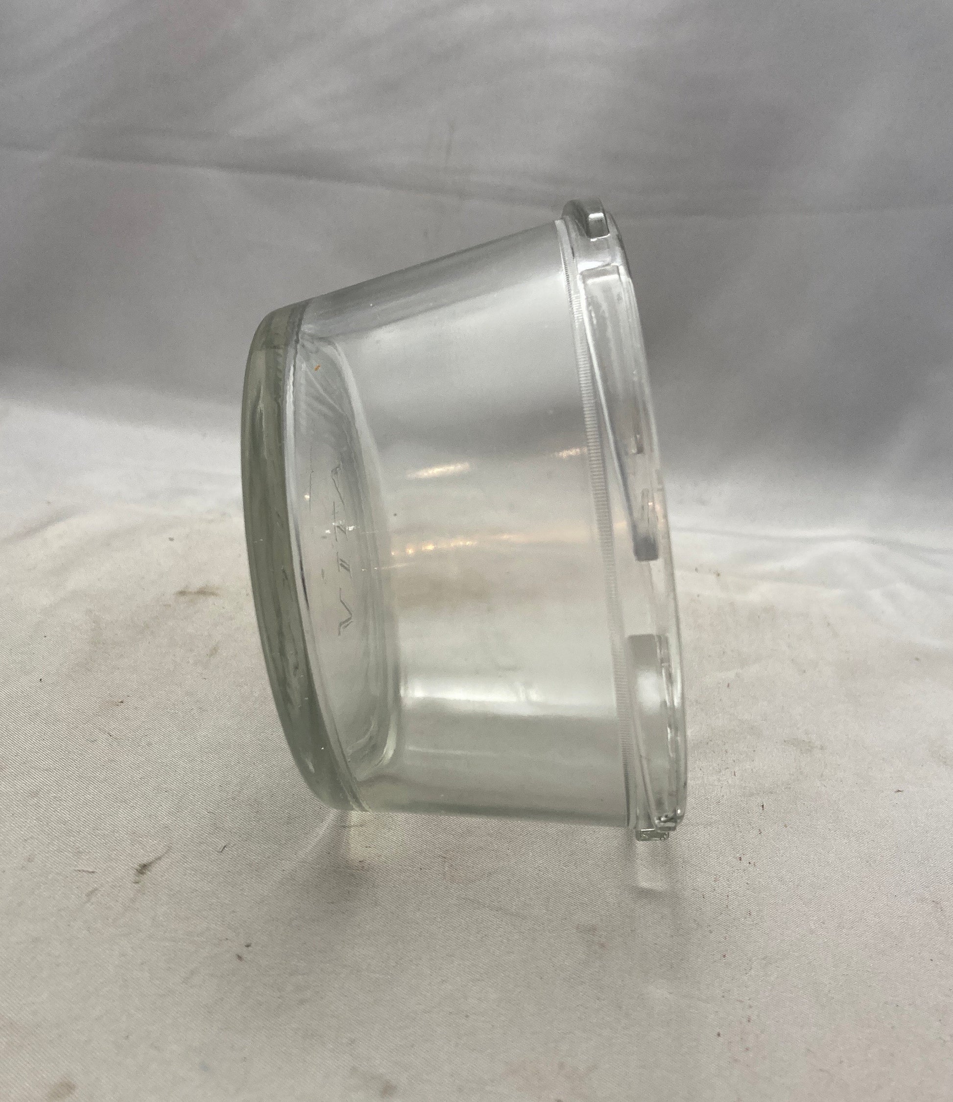 Vintage Glass Container, 'Imported Bismarck Herrings' by Vita Fish New York