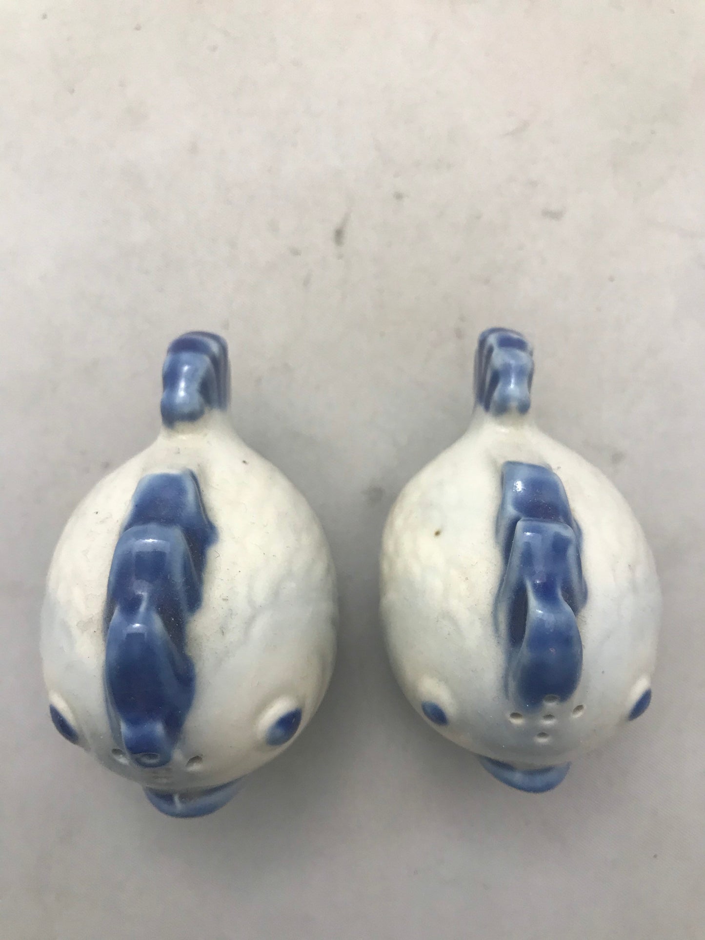 Vintage Porcelain Fish - Salt&Pepper Shakers