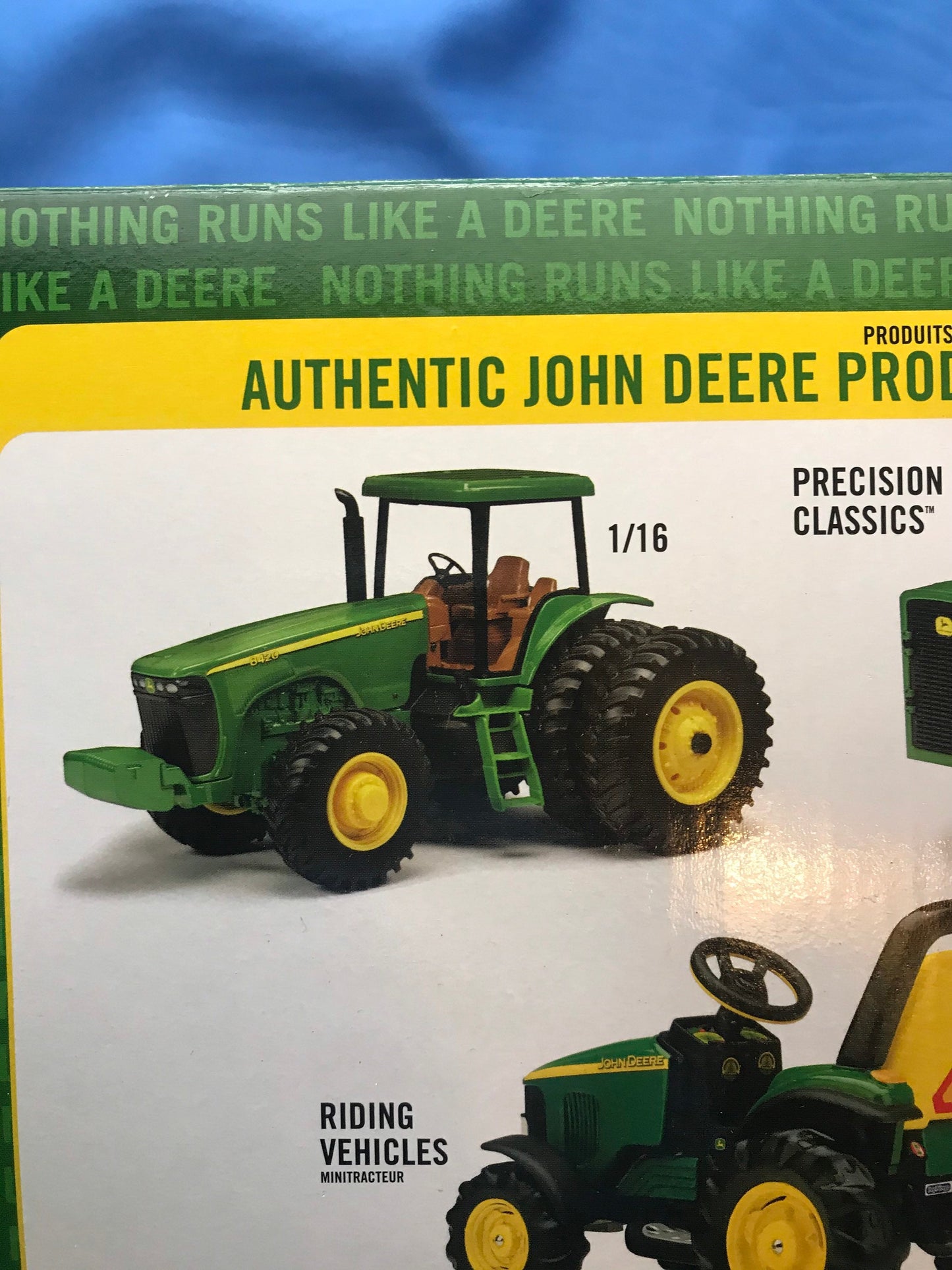 Vintage John Deere Tractor Toy Set, Five Piece Set, Farm Toy, Collectible Set, Kids Toy, Farmhouse Decor