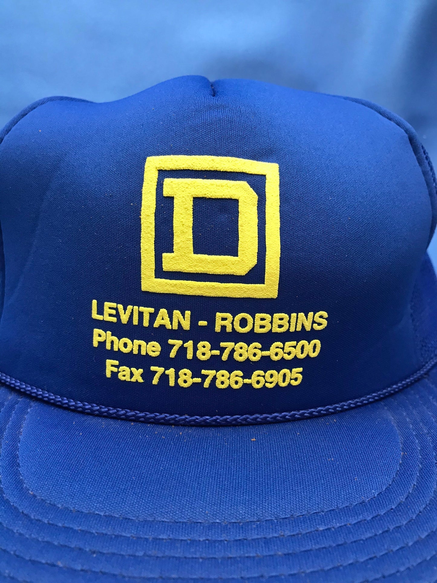 Vintage Levitan - Robbins Trucker Cap